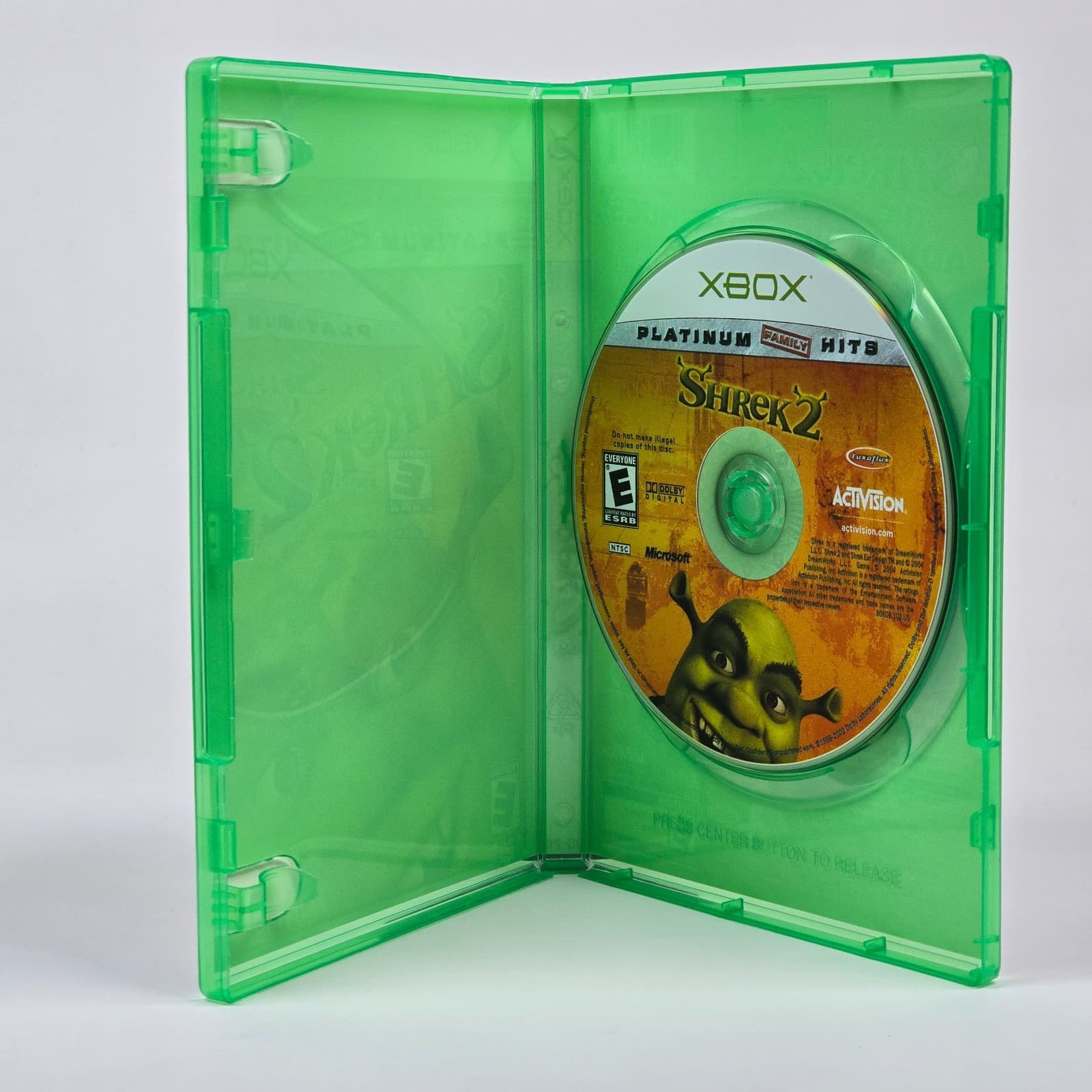 Shrek 2 (Original Xbox) Platinum Hits Case & Disc - Thumbnail 2