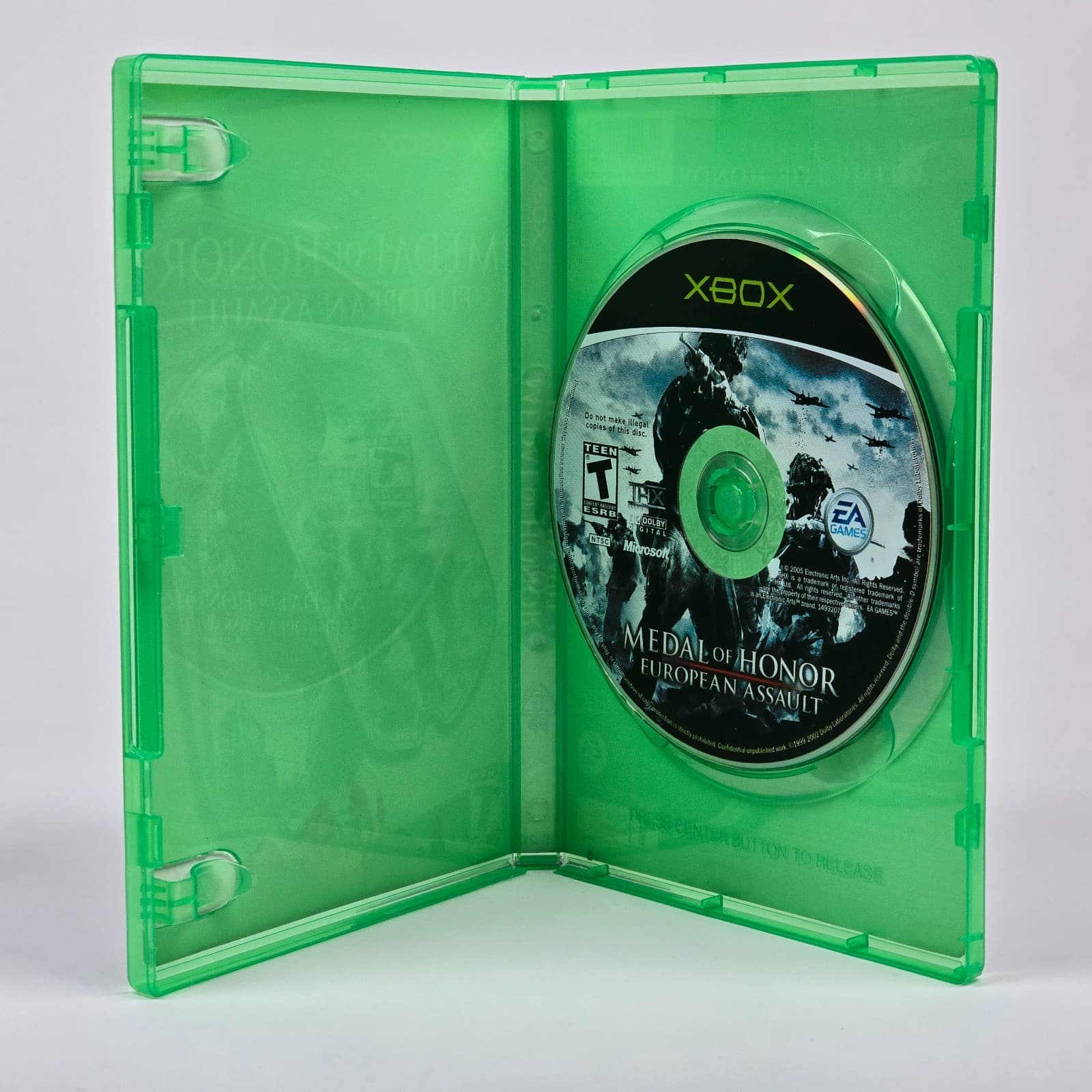 Medal of Honor: European Assault (Original Xbox) Case & Disc - Thumbnail 2