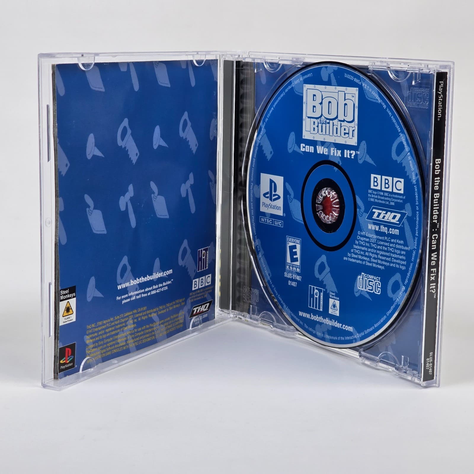 Bob the Builder: Can We Fix It (PlayStation 1 PS1) CIB COMPLETE - Thumbnail 2