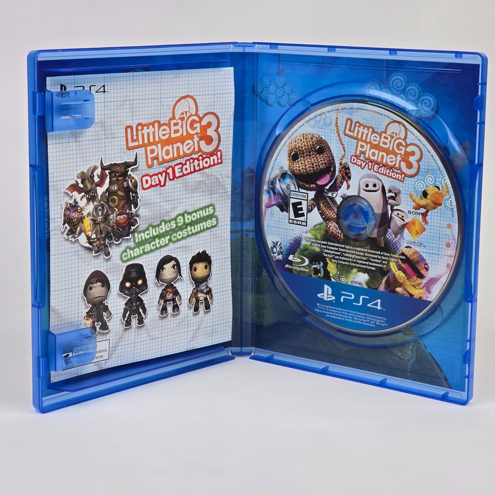 LittleBigPlanet 3: Day 1 Edition (PlayStation 4 PS4) CIB COMPLETE - Thumbnail 2