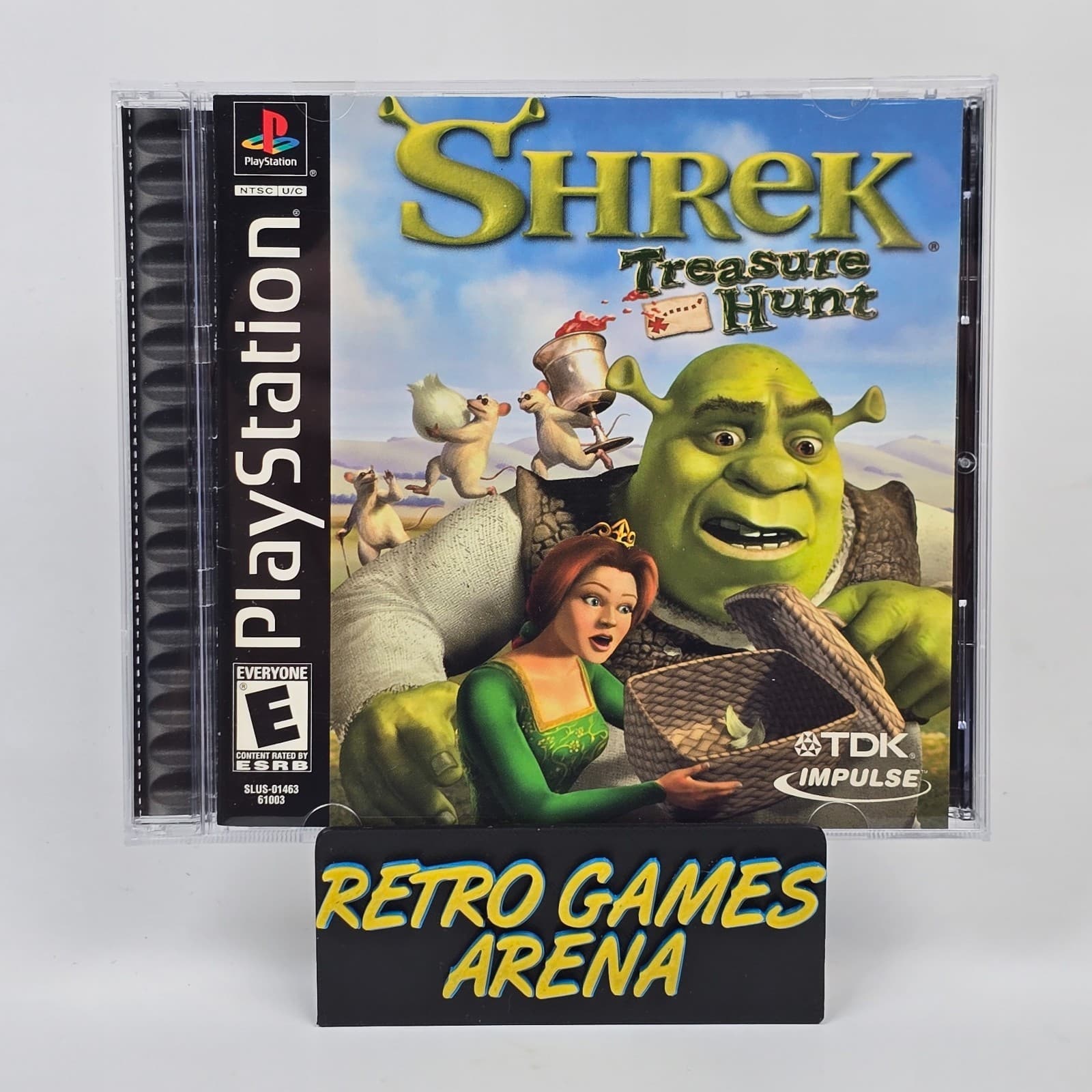 Shrek: Treasure Hunt (PlayStation 1 PS1) CIB COMPLETE