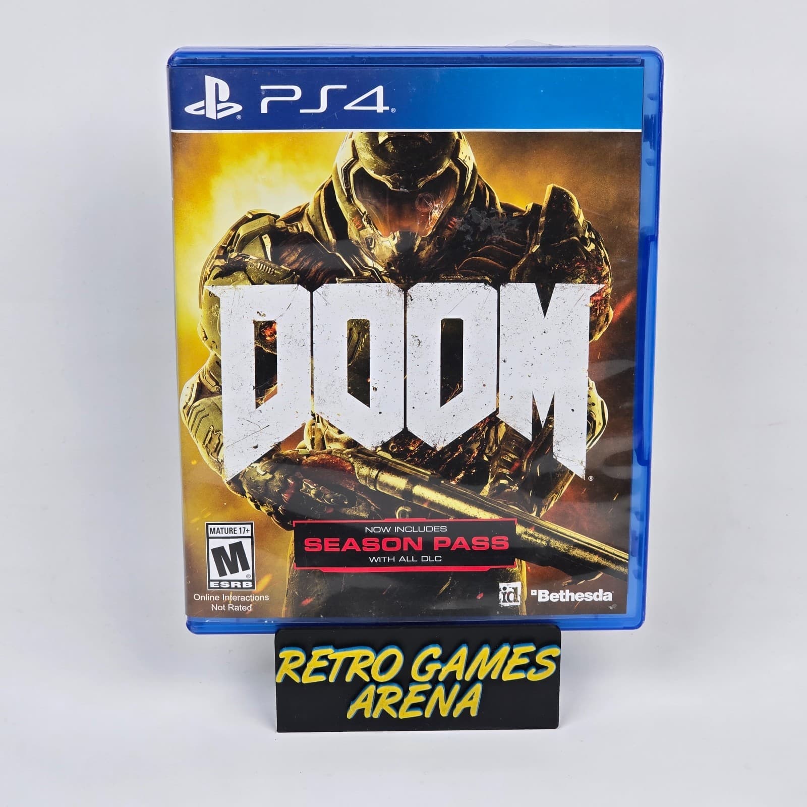 Doom (PlayStation 4 PS4) Case & Disc