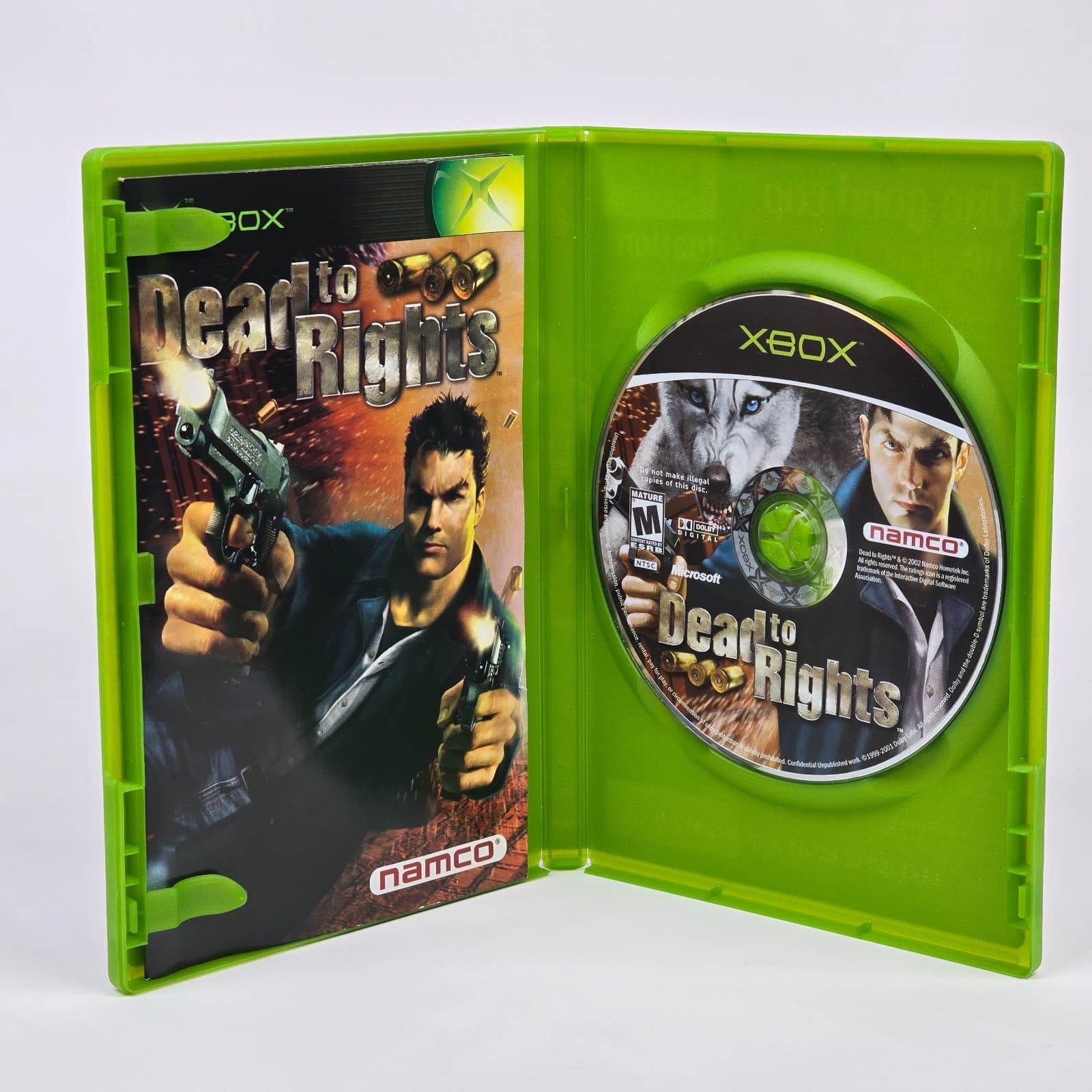 Dead to Rights (Original Xbox) Black Label CIB COMPLETE & TESTED - Thumbnail 2