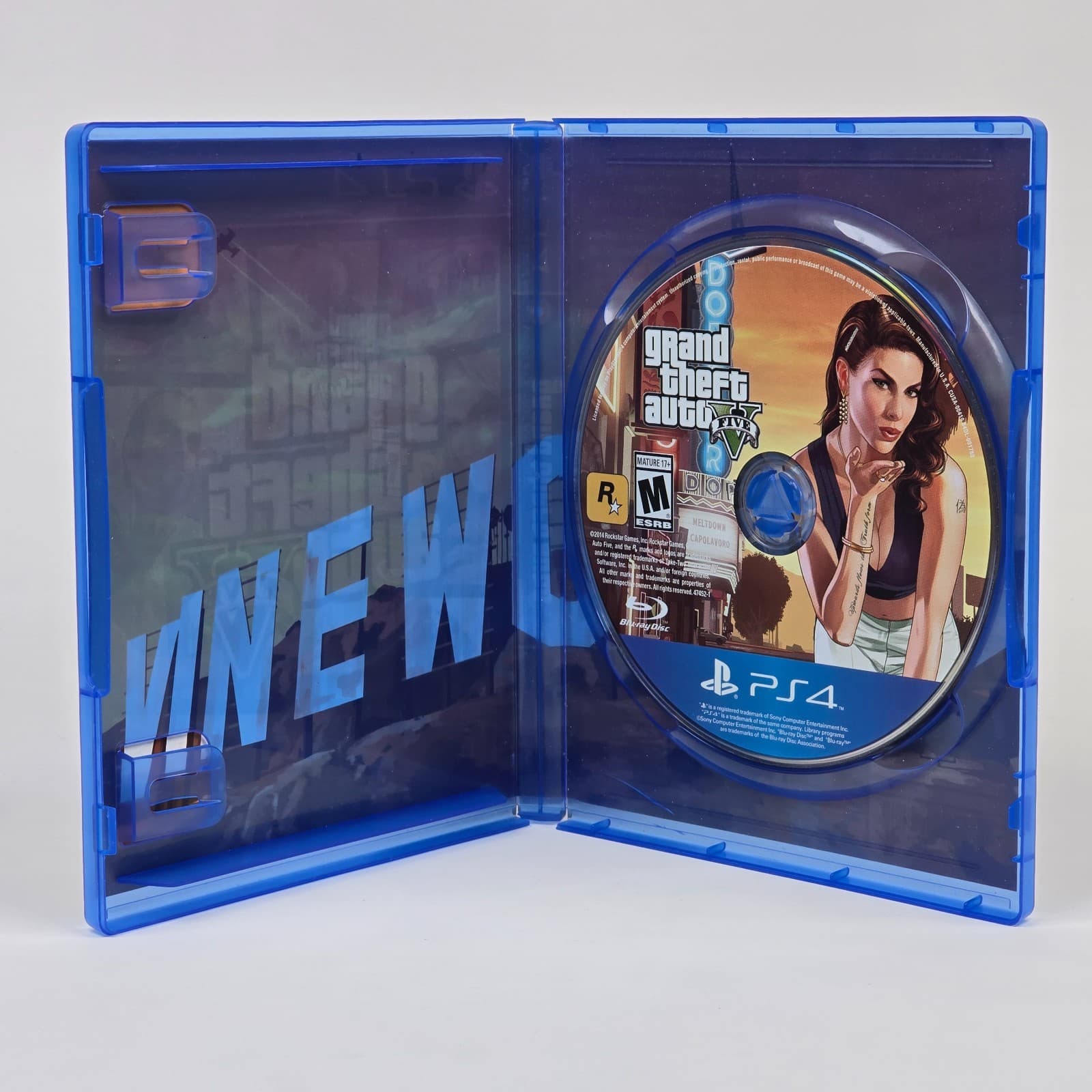 Grand Theft Auto V GTA 5 (PlayStation 4 PS4) Case & Disc - Thumbnail 2