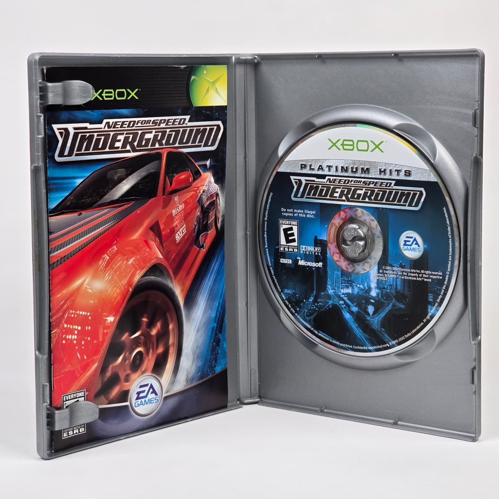Need for Speed: Underground (Original Xbox) Platinum Hits CIB COMPLETE - Thumbnail 2