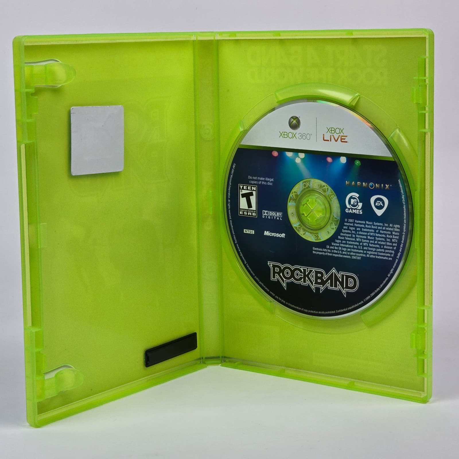 Rock Band (Xbox 360) Case & Disc - Thumbnail 2