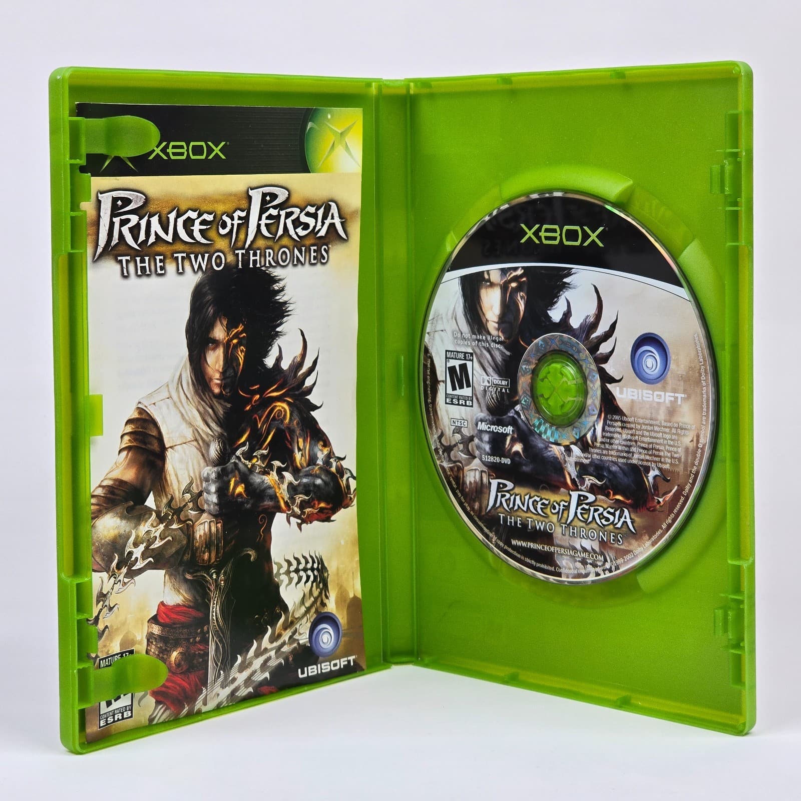 Prince of Persia: The Two Thrones (Original Xbox) CIB COMPLETE - Thumbnail 2