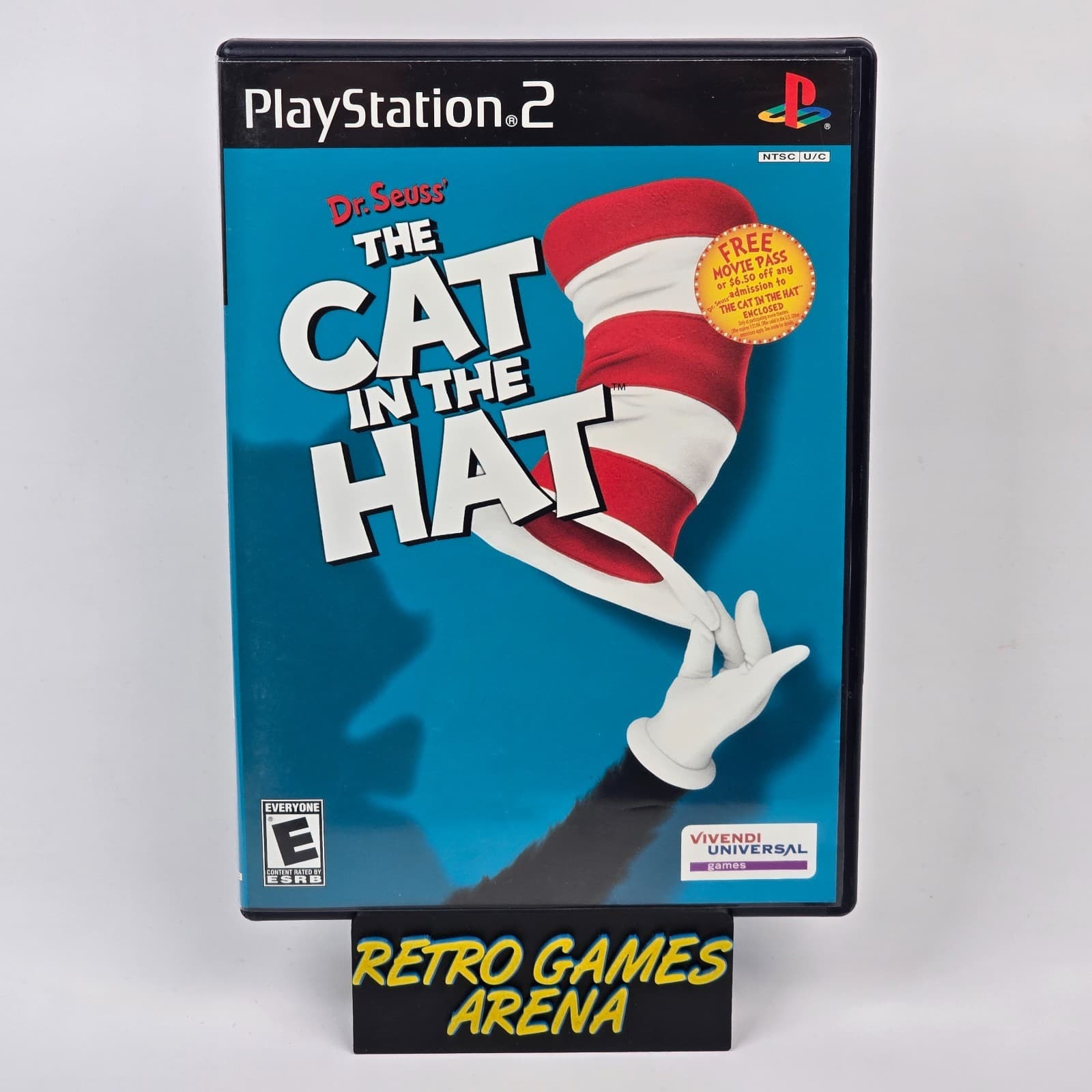 Dr Seuss' The Cat in the Hat (PlayStation 2 PS2) Case & Disc
