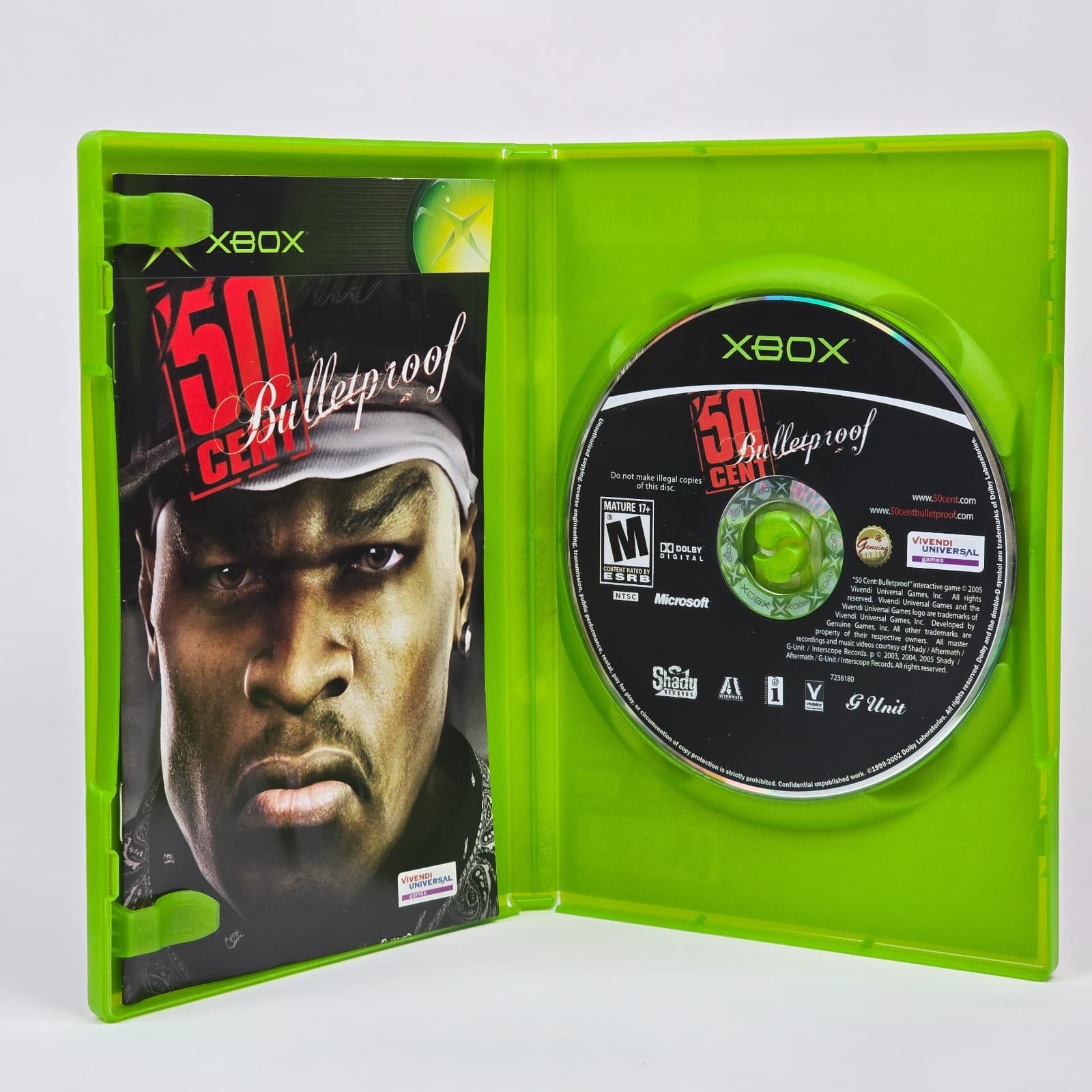 💿REFURBISHED 50 Cent: Bulletproof (Original Xbox) Black Label CIB COMPLETE💿 - Thumbnail 2