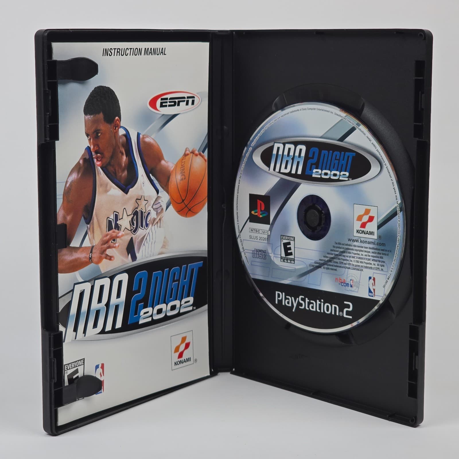 ESPN NBA 2Night 2002 (PlayStation 2 PS2) CIB COMPLETE - Thumbnail 2