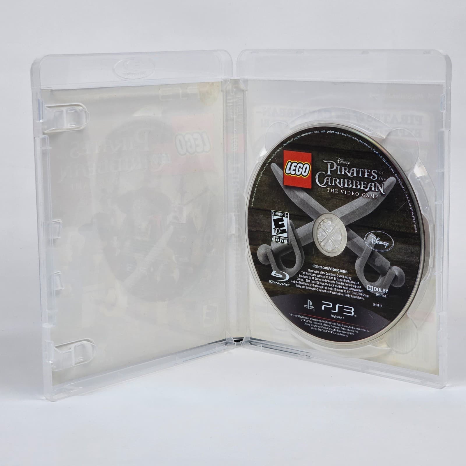 LEGO Pirates of the Caribbean: The Video Game (PlayStation 3 PS3) Case & Disc - Thumbnail 2