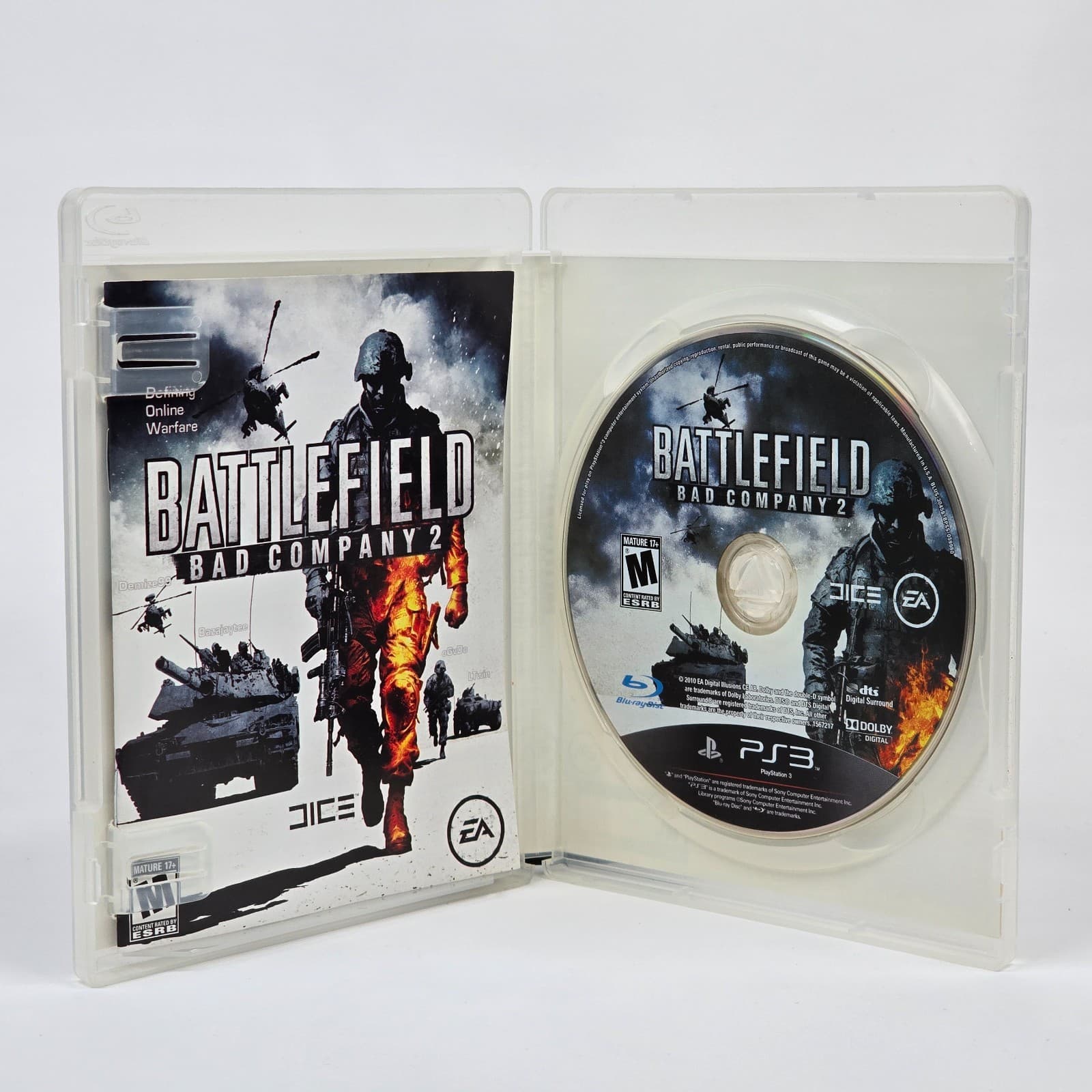 Battlefield: Bad Company 2 (PlayStation 3 PS3) CIB COMPLETE - Thumbnail 2
