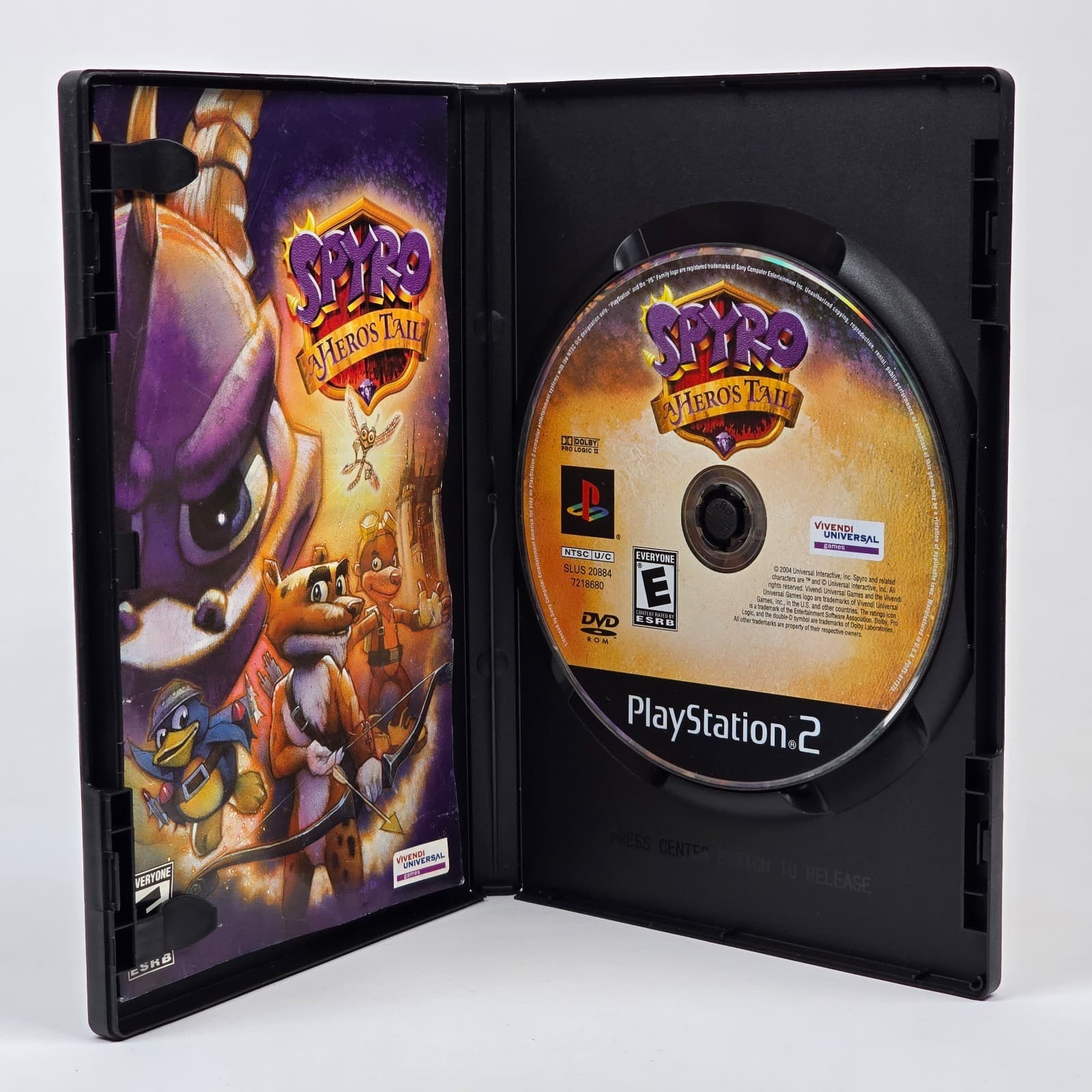 Spyro: A Hero's Tail (PlayStation 2 PS2) CIB COMPLETE - Thumbnail 2