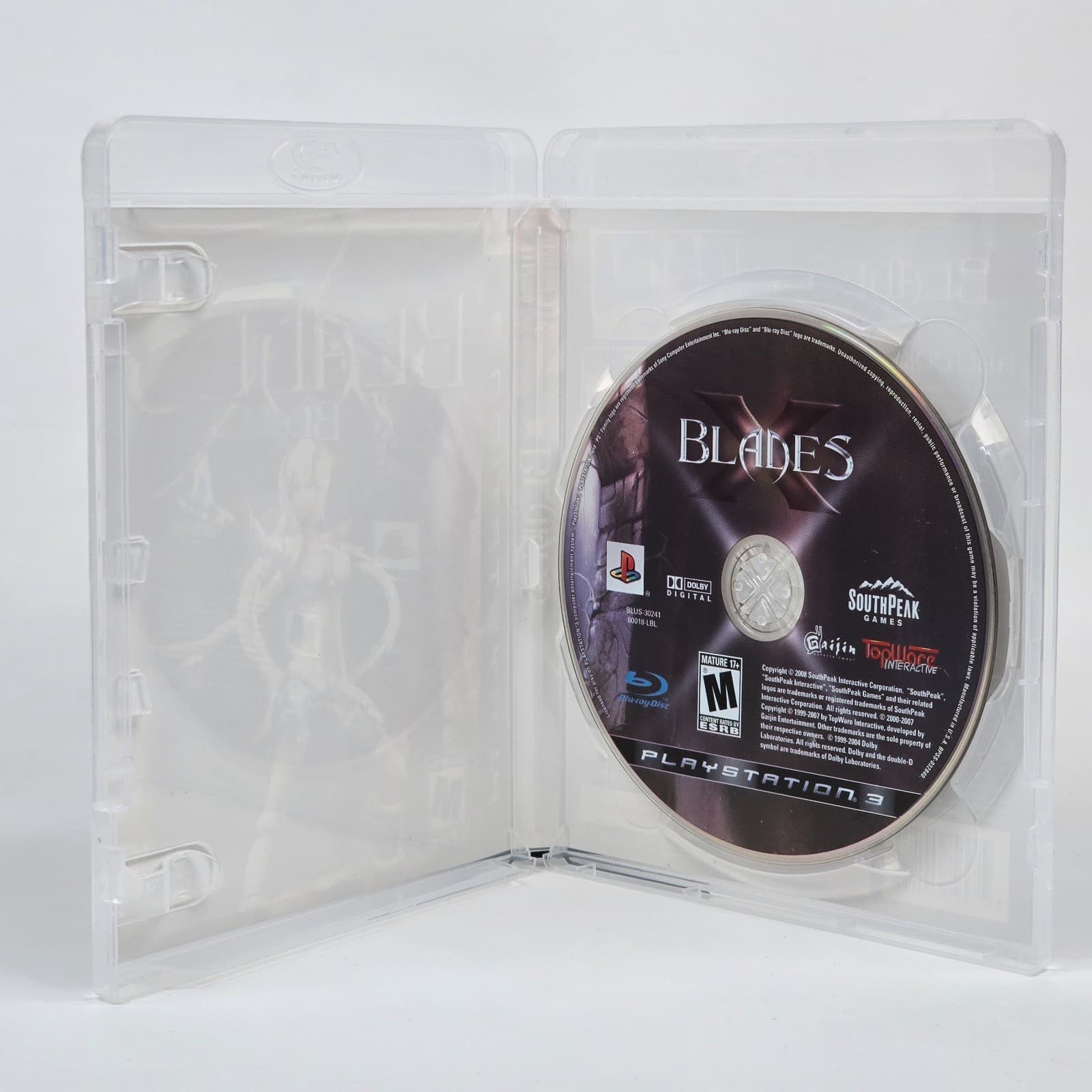 X-Blades (PlayStation 3 PS3) Case & Disc - Thumbnail 2