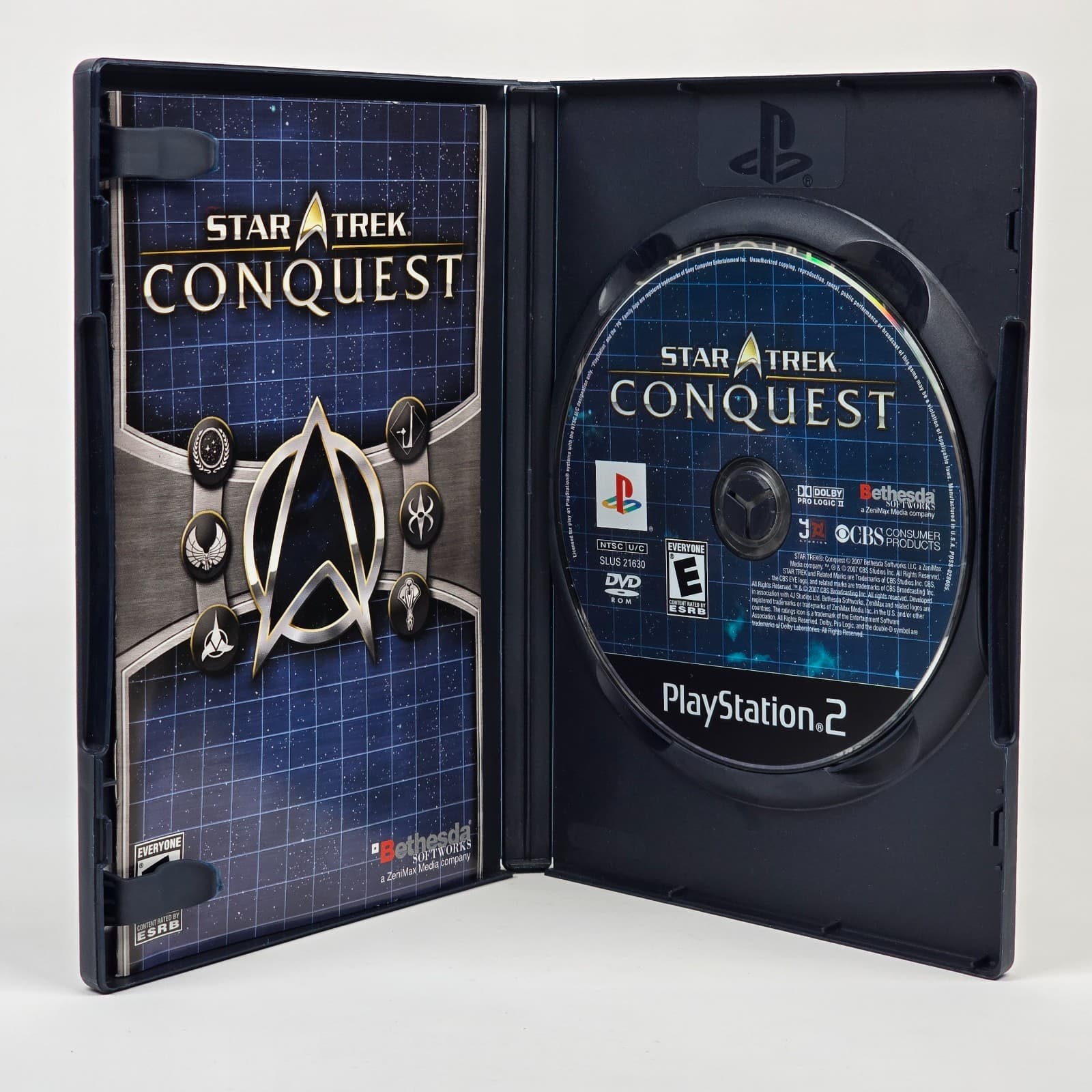 Star Trek: Conquest (PlayStation 2 PS2) CIB COMPLETE - Thumbnail 2