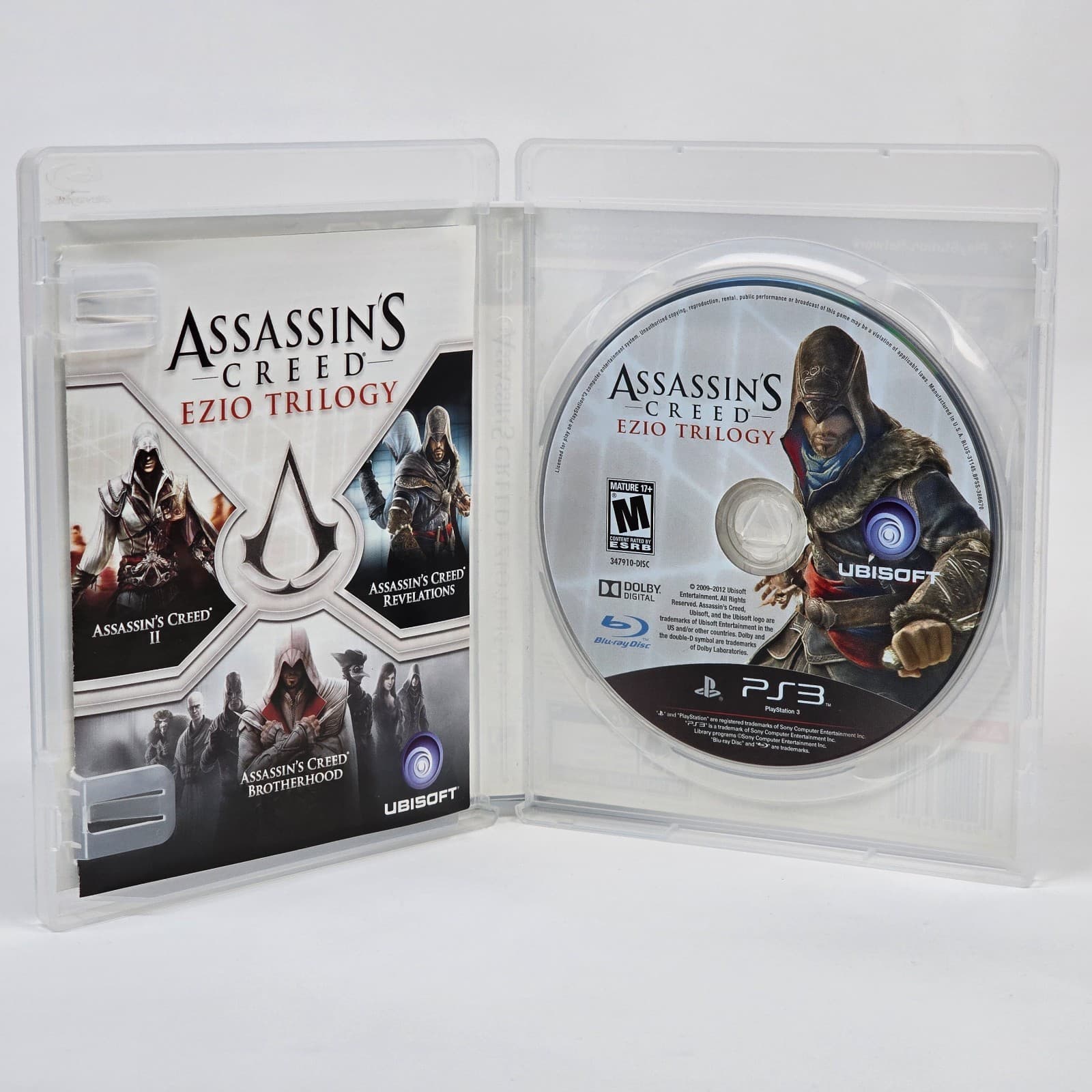 Assassin's Creed: Ezio Trilogy (PlayStation 3 PS3) CIB COMPLETE - Thumbnail 2