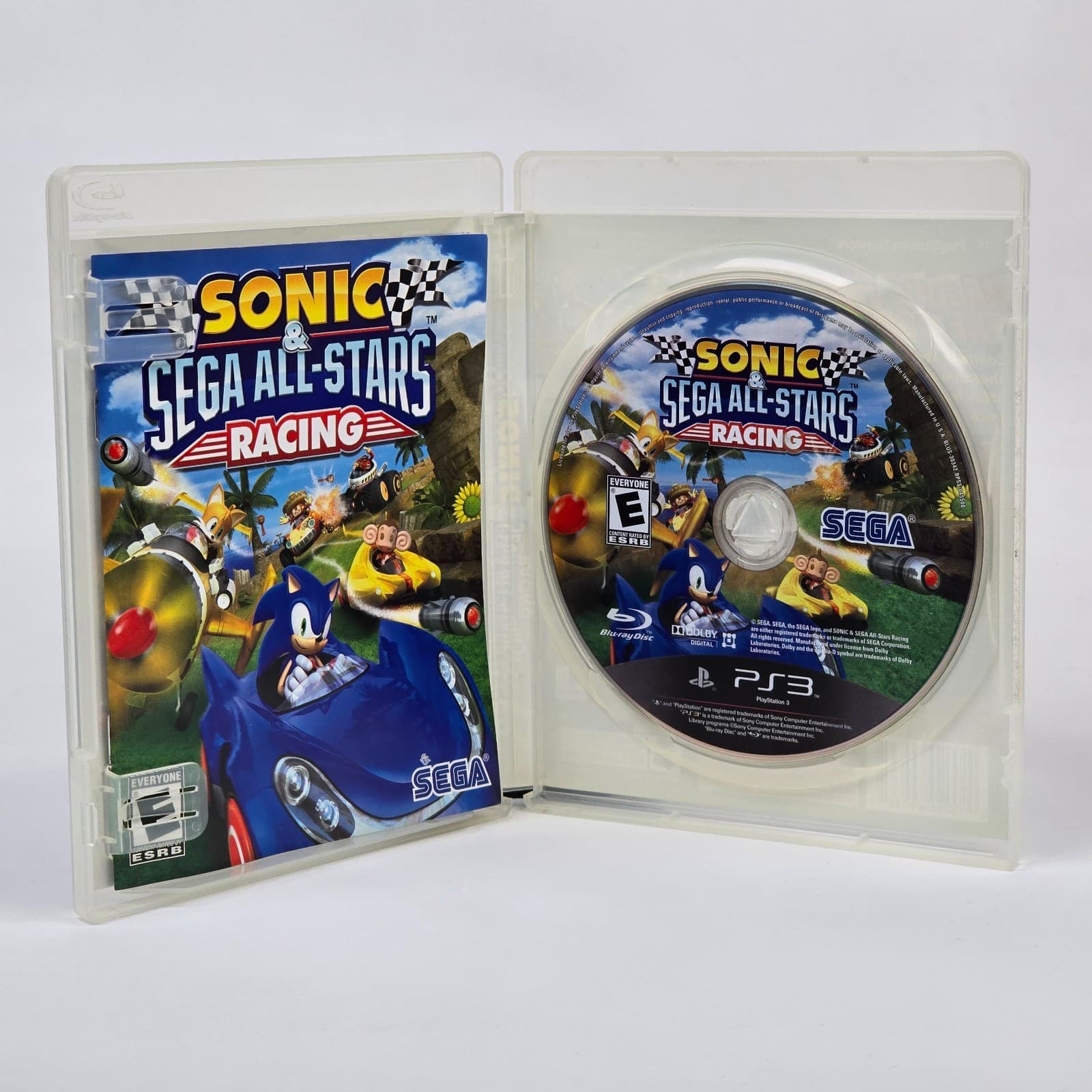 Sonic & Sega All-Stars Racing (PlayStation 3 PS3) CIB COMPLETE - Thumbnail 2