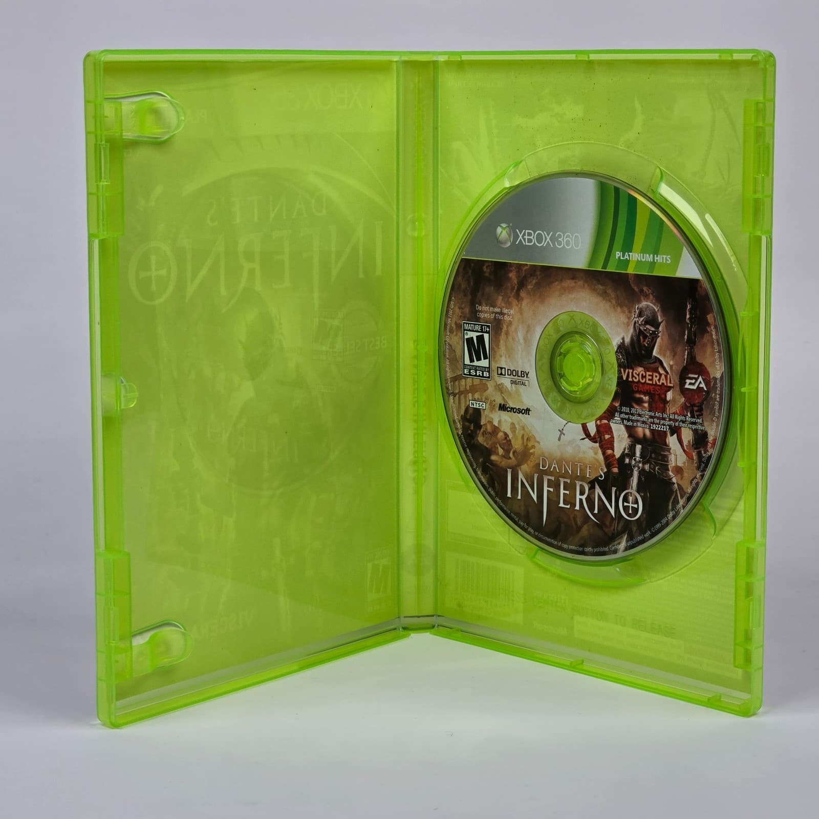 Dante's Inferno (Xbox 360) Platinum Hits Case & Disc - Thumbnail 2
