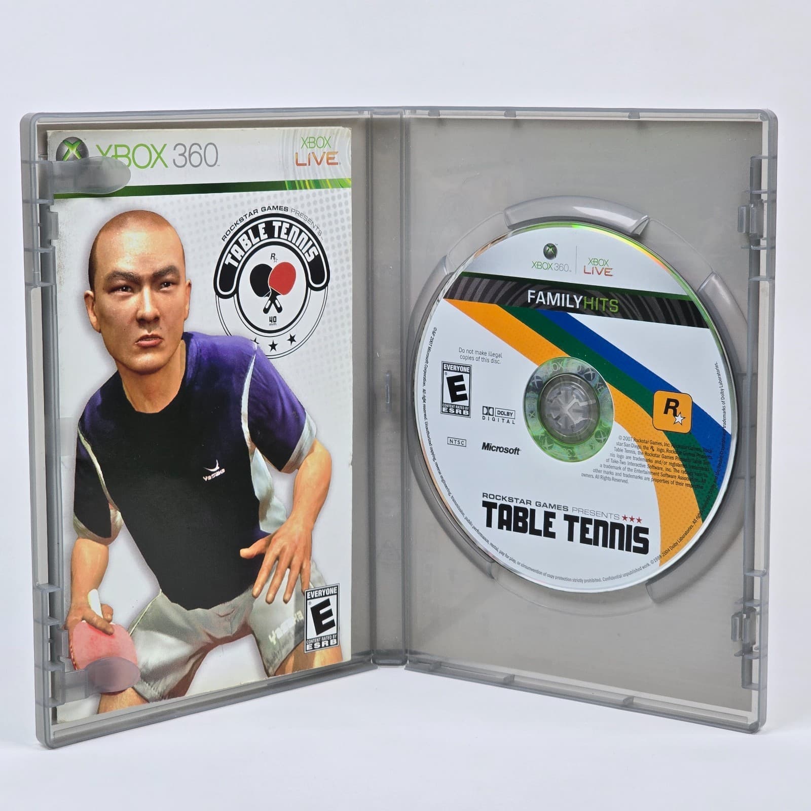 Table Tennis (Xbox 360) Platinum Hits CIB COMPLETE - Thumbnail 2