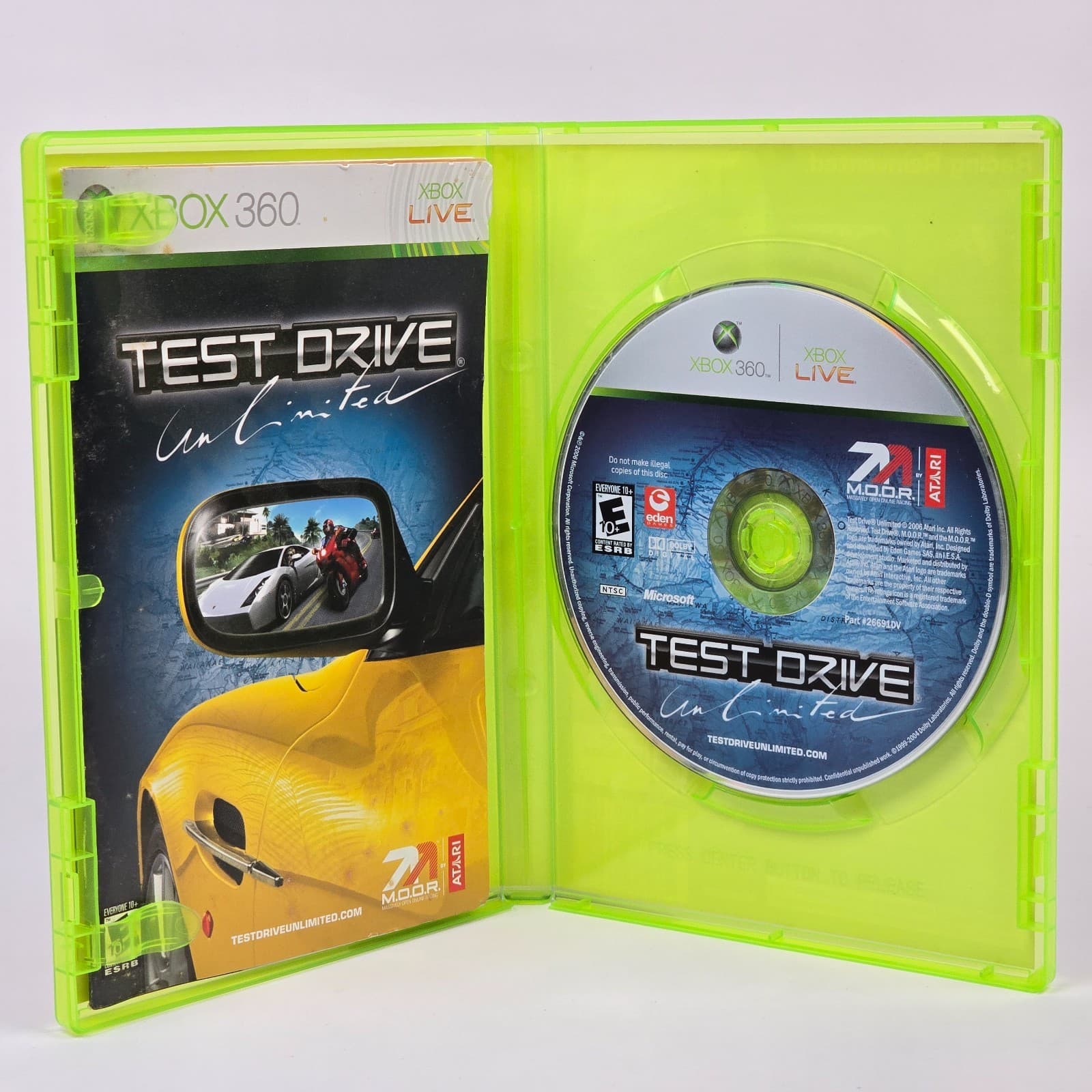 Test Drive Unlimited (Xbox 360) CIB COMPLETE - Thumbnail 2