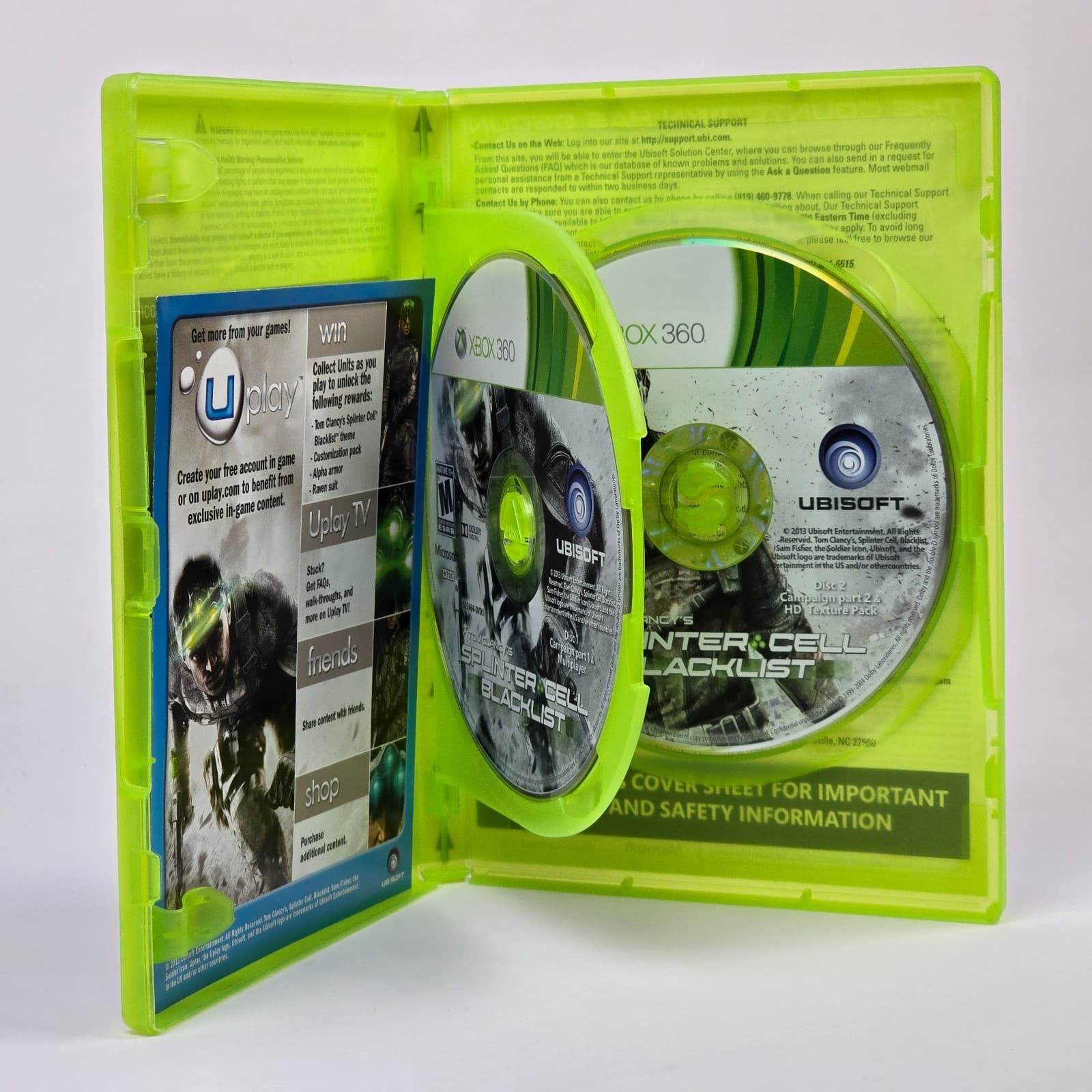 Splinter Cell: Blacklist (Xbox 360) CIB COMPLETE - Thumbnail 2