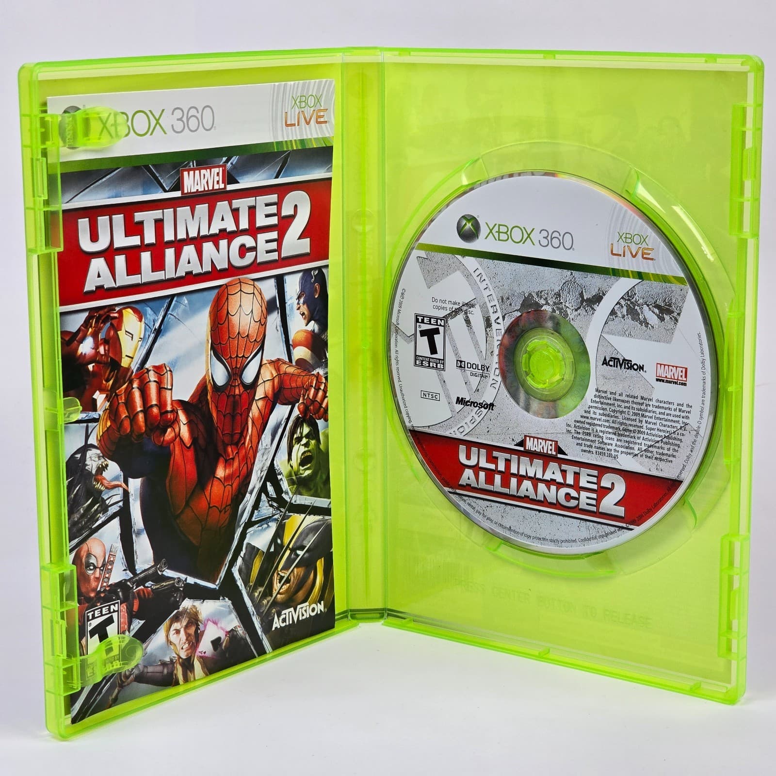 Marvel: Ultimate Alliance 2 (Xbox 360) CIB COMPLETE - Thumbnail 2