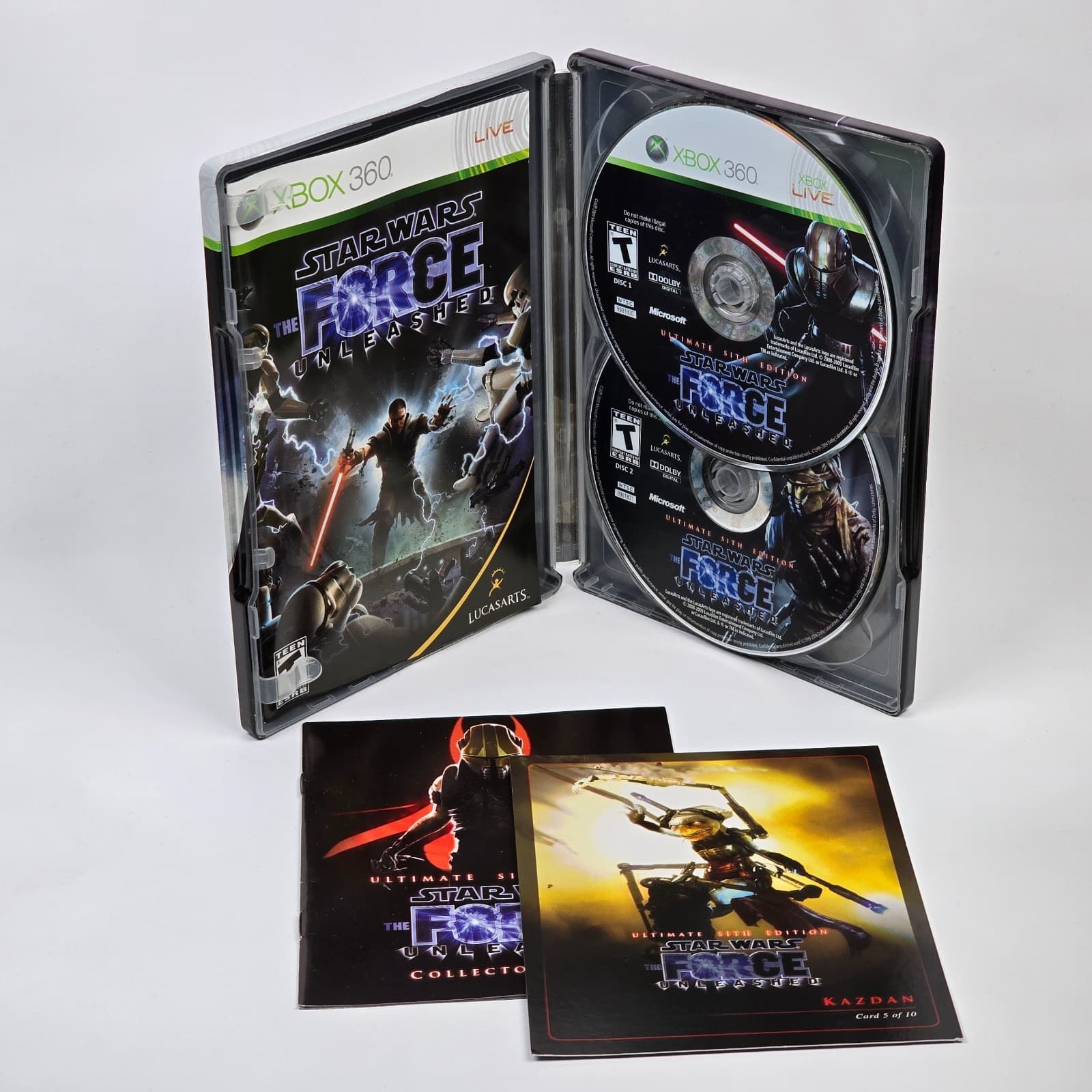 Star Wars: The Force Unleashed - Ultimate Sith Edition (Xbox 360) CIB COMPLETE - Thumbnail 2