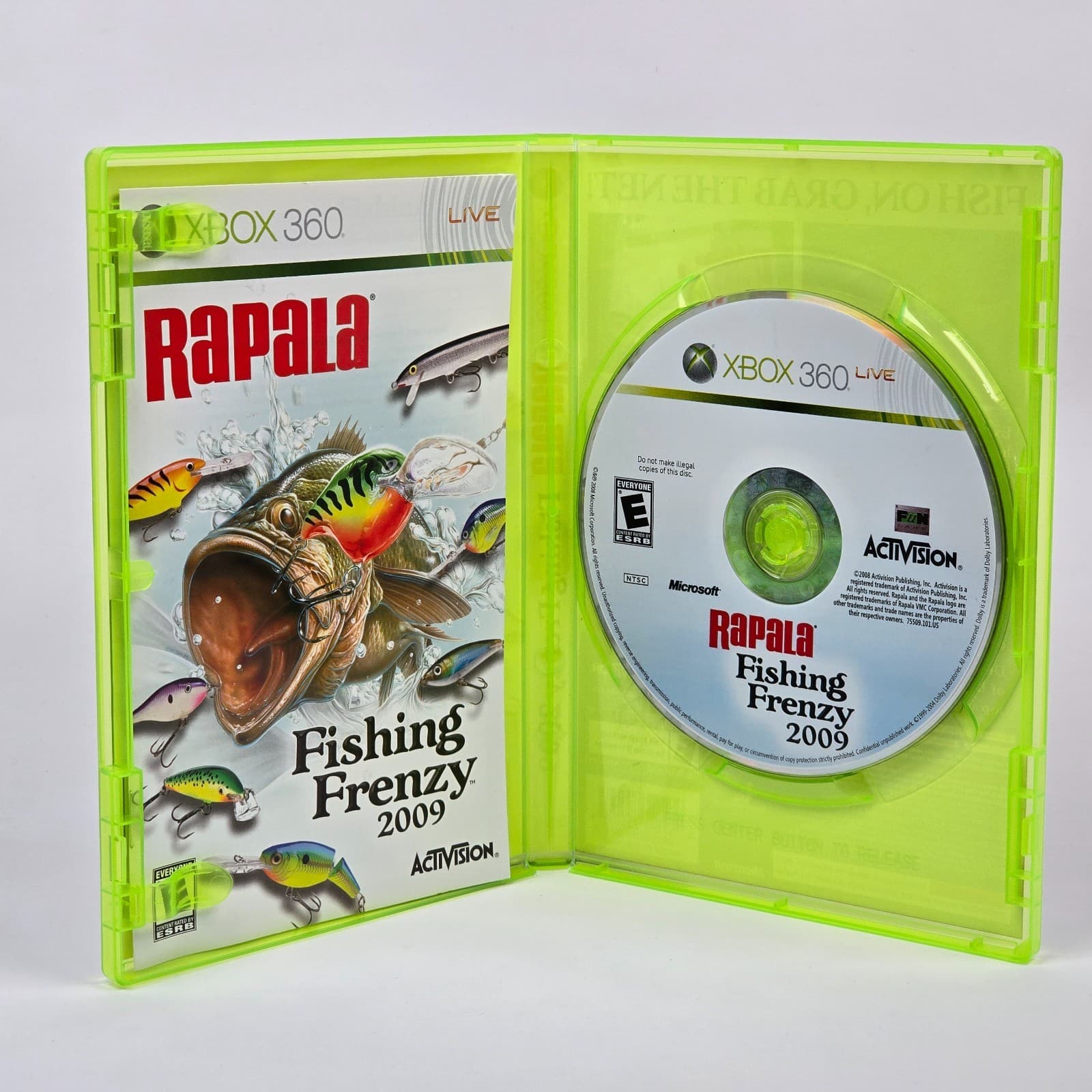 Rapala Fishing Frenzy 2009 (Xbox 360) CIB COMPLETE - Thumbnail 2