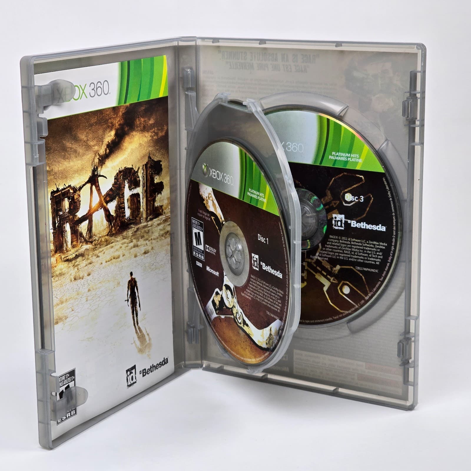 Rage (Xbox 360) Platinum Hits CIB COMPLETE - Thumbnail 2