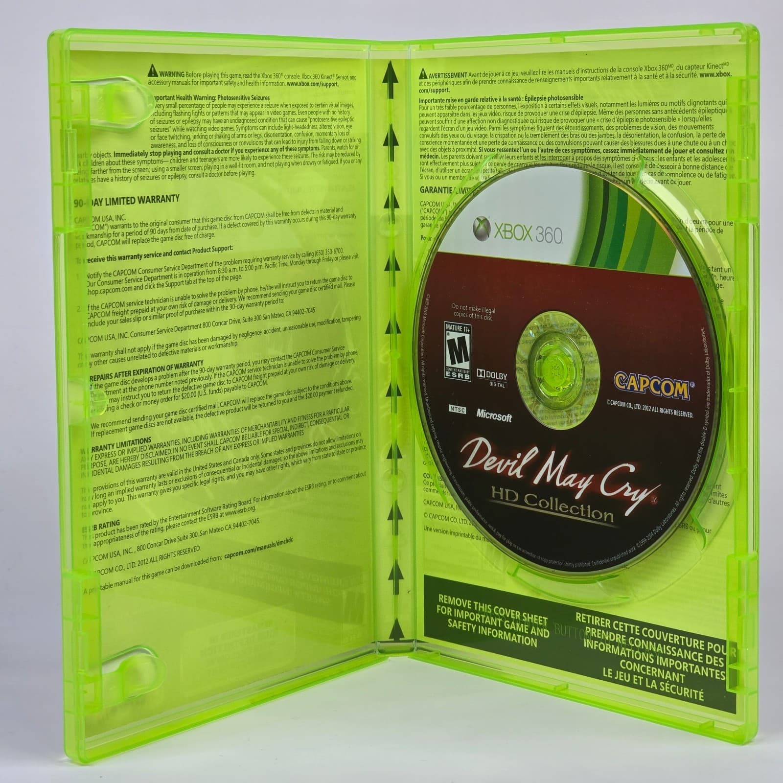 Devil May Cry: HD Collection (Xbox 360) CIB COMPLETE - Thumbnail 2