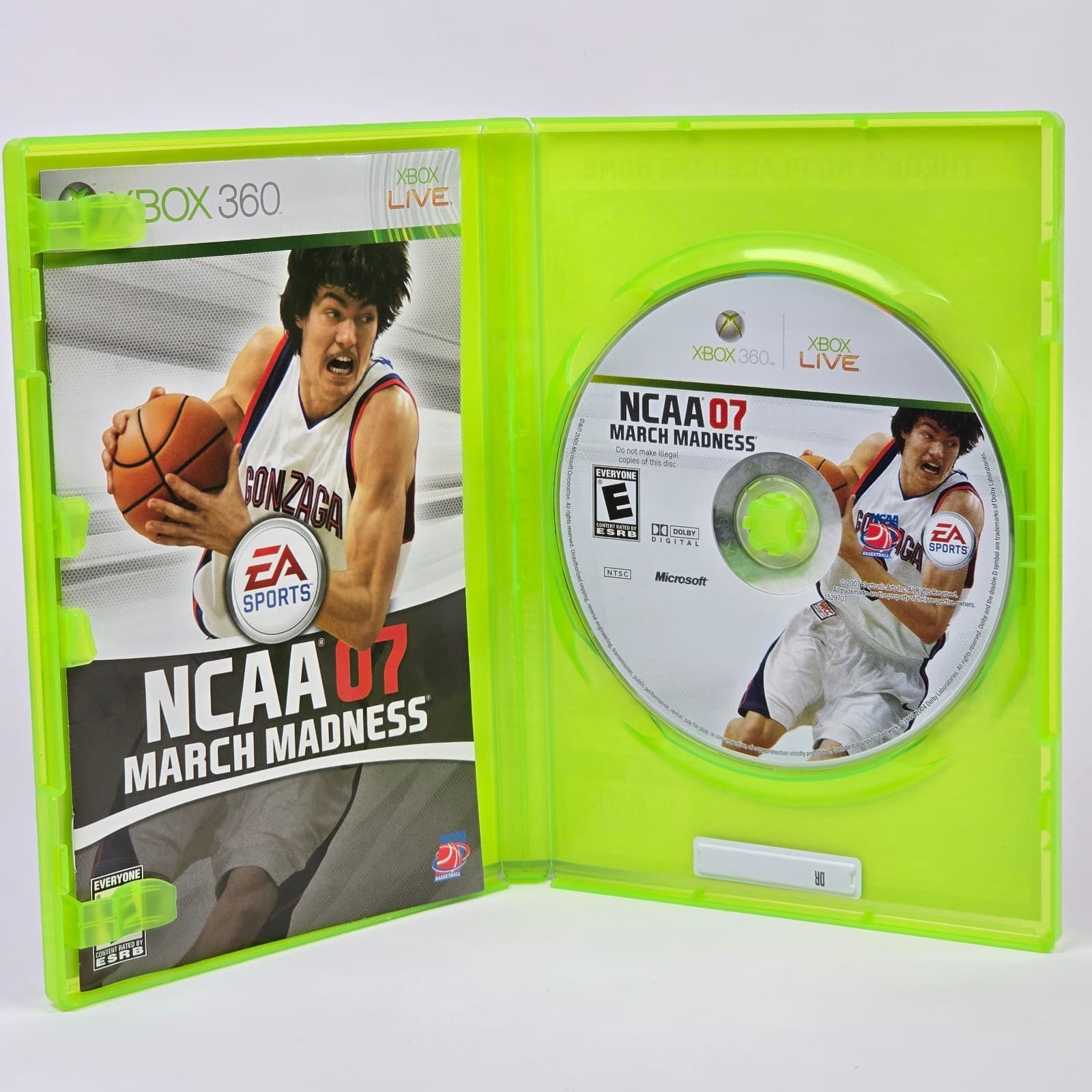 NCAA March Madness 07 (Xbox 360) CIB COMPLETE - Thumbnail 2
