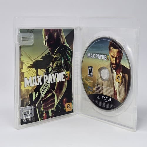 Max Payne 3 (PlayStation 3 PS3) CIB COMPLETE & TESTED - Thumbnail 2