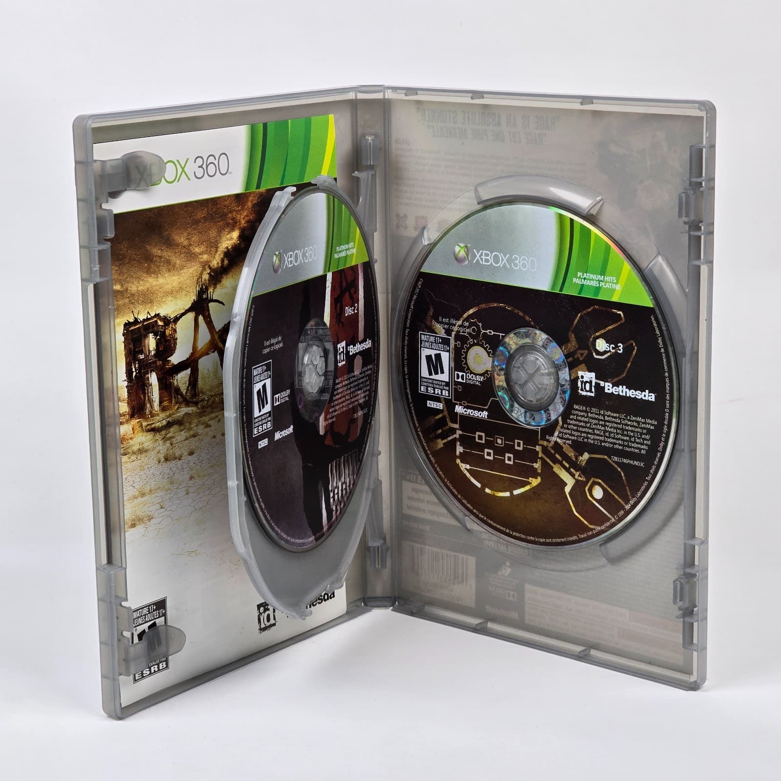 Rage (Xbox 360) Platinum Hits CIB COMPLETE - Thumbnail 3