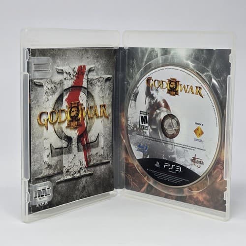 God of War III (PlayStation 3 PS3) Black Label CIB COMPLETE & TESTED - Thumbnail 2