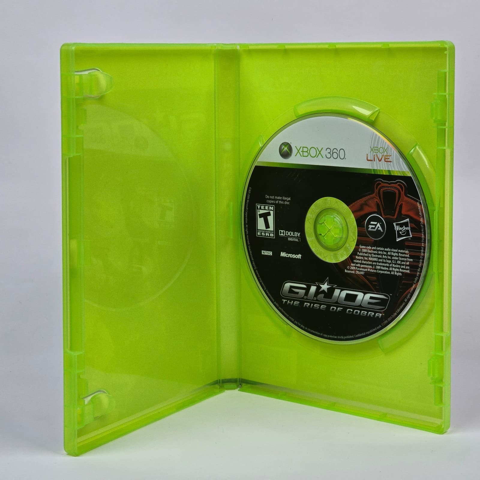 G.I. Joe: The Rise of Cobra (Xbox 360) Case & Disc - Thumbnail 2