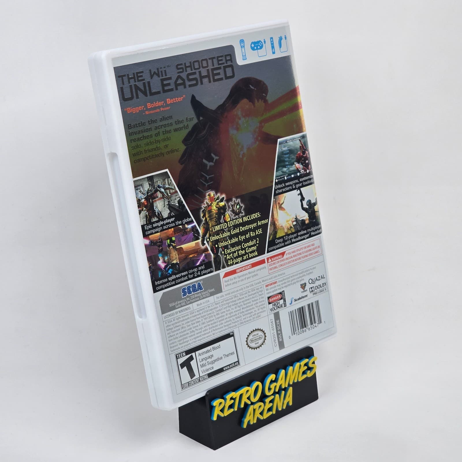 💿REFURBISHED Conduit 2: Limited Edition (Nintendo Wii) CIB COMPLETE💿 - Thumbnail 4