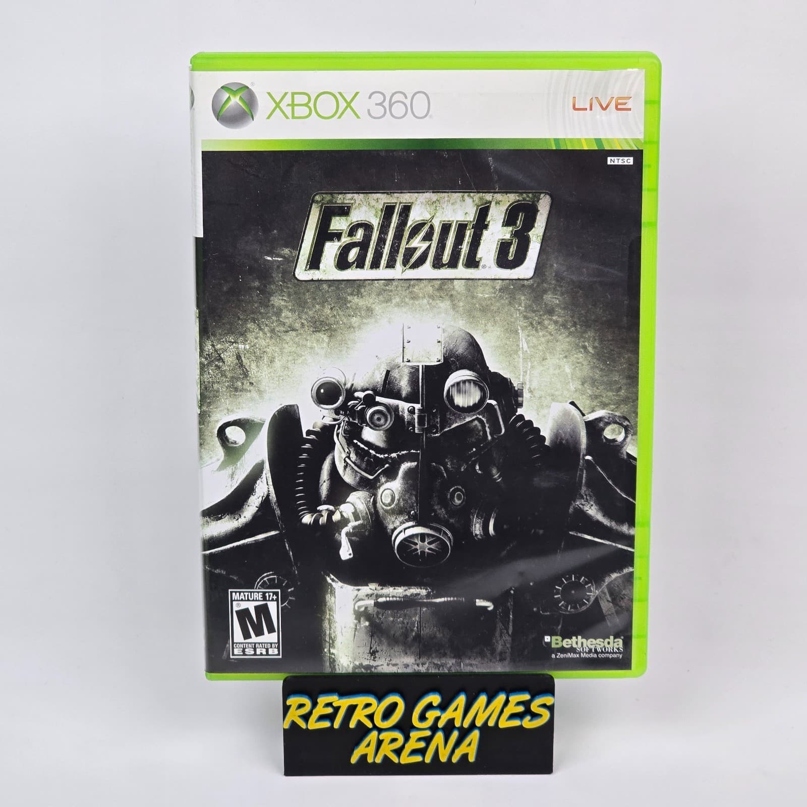 Fallout 3 (Xbox 360) Case & Disc