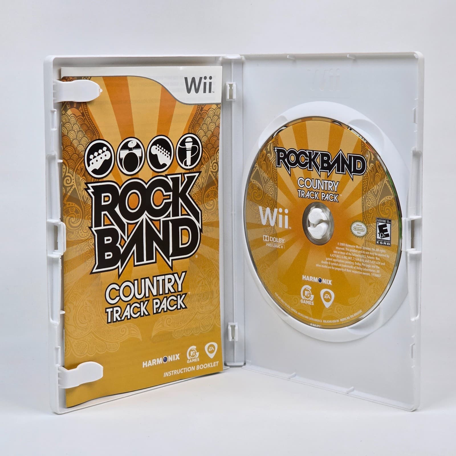 Rock Band: Country Track Pack (Nintendo Wii) CIB COMPLETE - Thumbnail 2