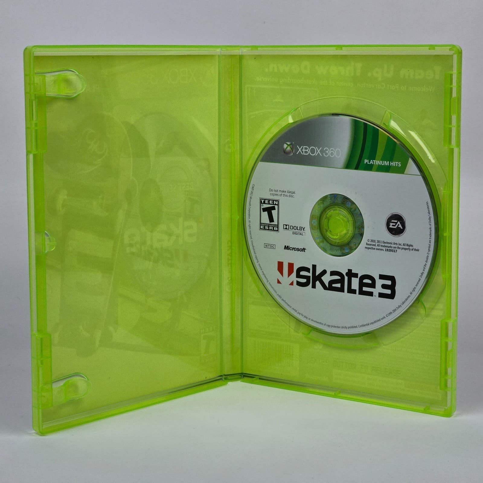 Skate 3 (Xbox 360) Platinum Hits Case & Disc - Thumbnail 2