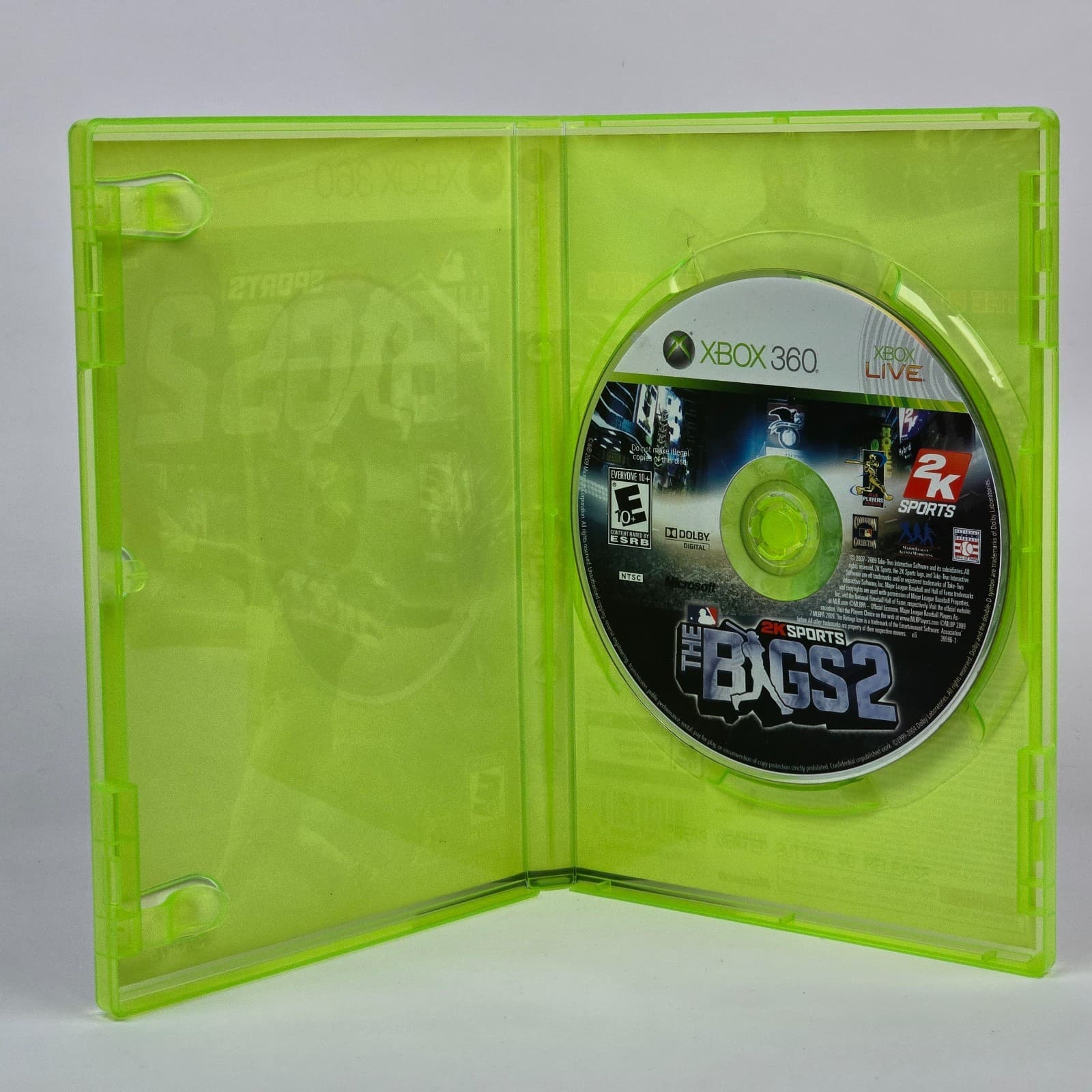 The Bigs 2 MLB (Xbox 360) Case & Disc - Thumbnail 2