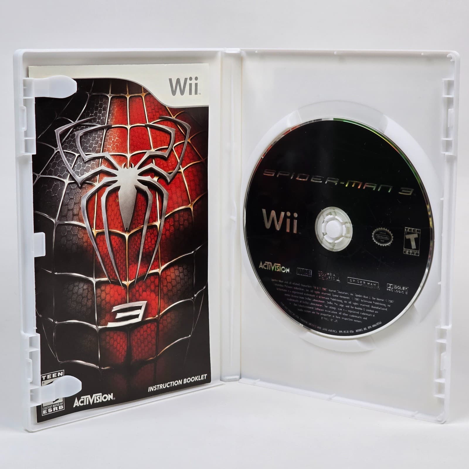 Spider-Man 3 (Nintendo Wii) CIB COMPLETE - Thumbnail 2