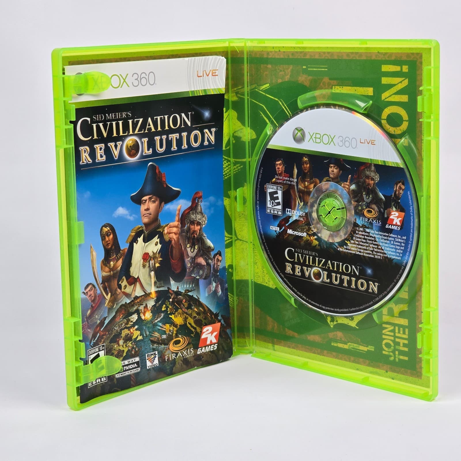 Civilization: Revolution (Xbox 360) CIB COMPLETE - Thumbnail 2