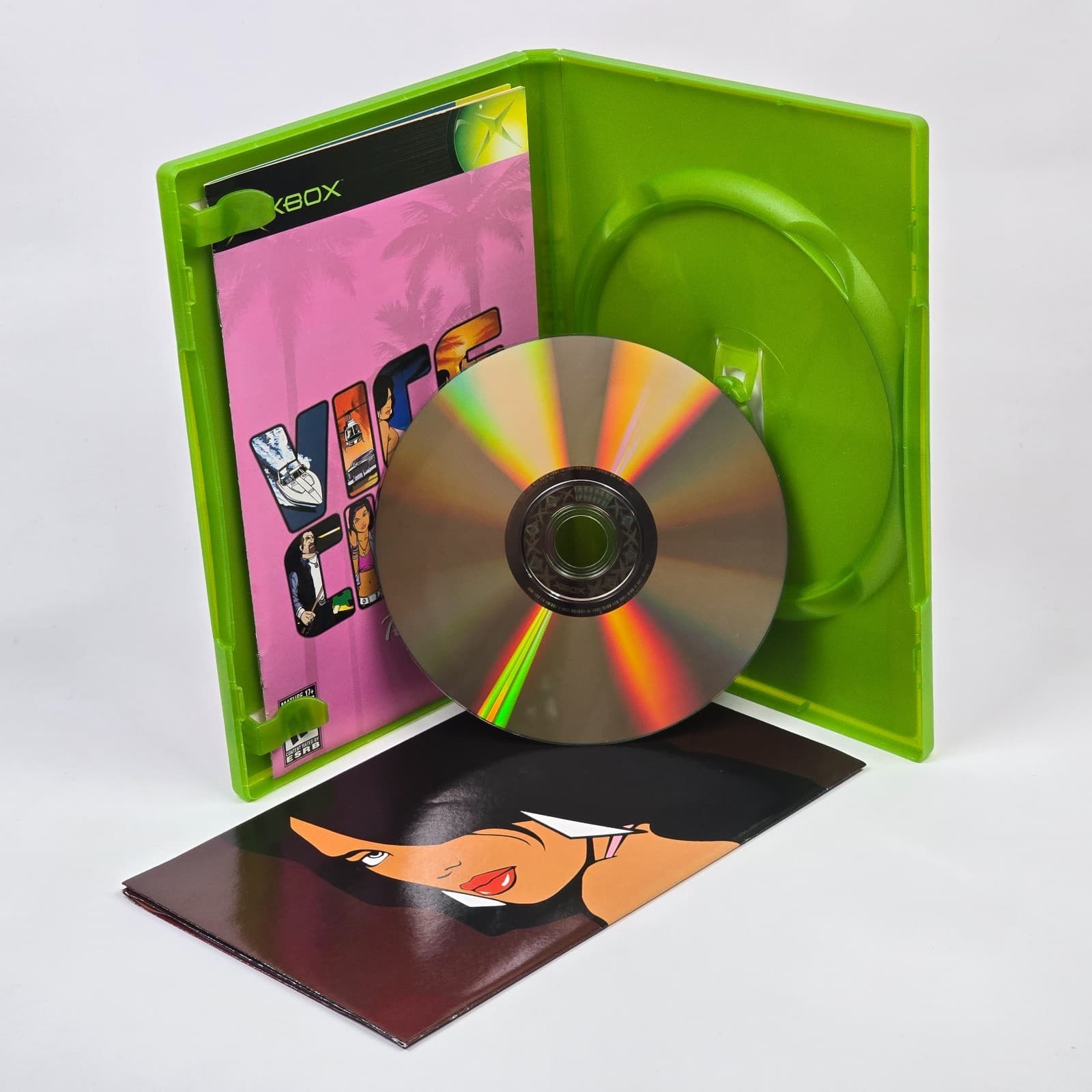 💿REFURBISHED Grand Theft Auto: Vice City (Original Xbox) CIB w/ Map & TESTED 💿 - Thumbnail 3