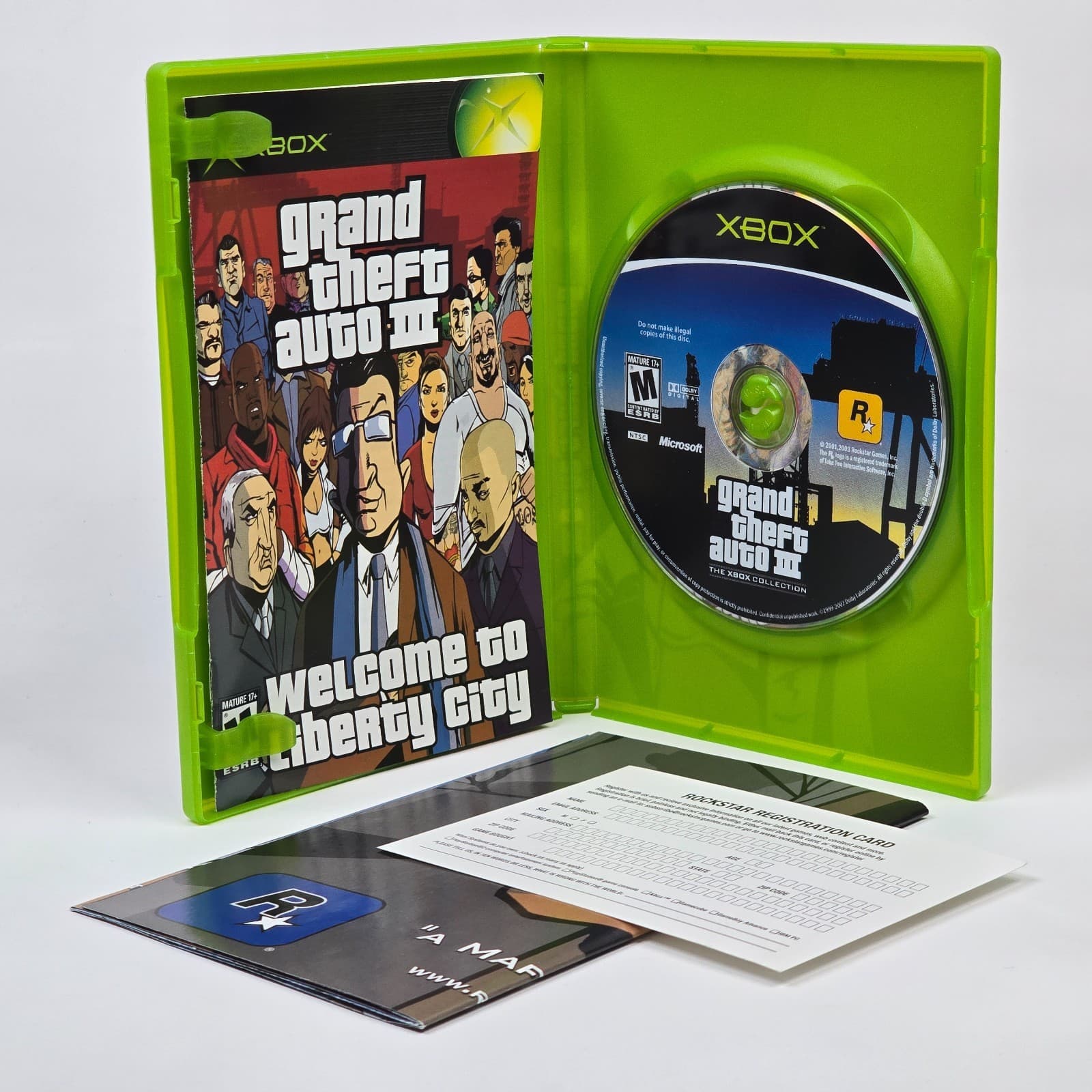 💿REFURBISHED Grand Theft Auto III GTA 3 (Original Xbox) CIB w/ Map & TESTED 💿 - Thumbnail 2