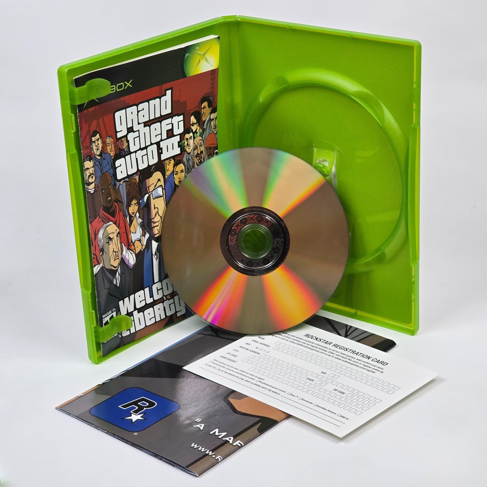 💿REFURBISHED Grand Theft Auto III GTA 3 (Original Xbox) CIB w/ Map & TESTED 💿 - Thumbnail 3