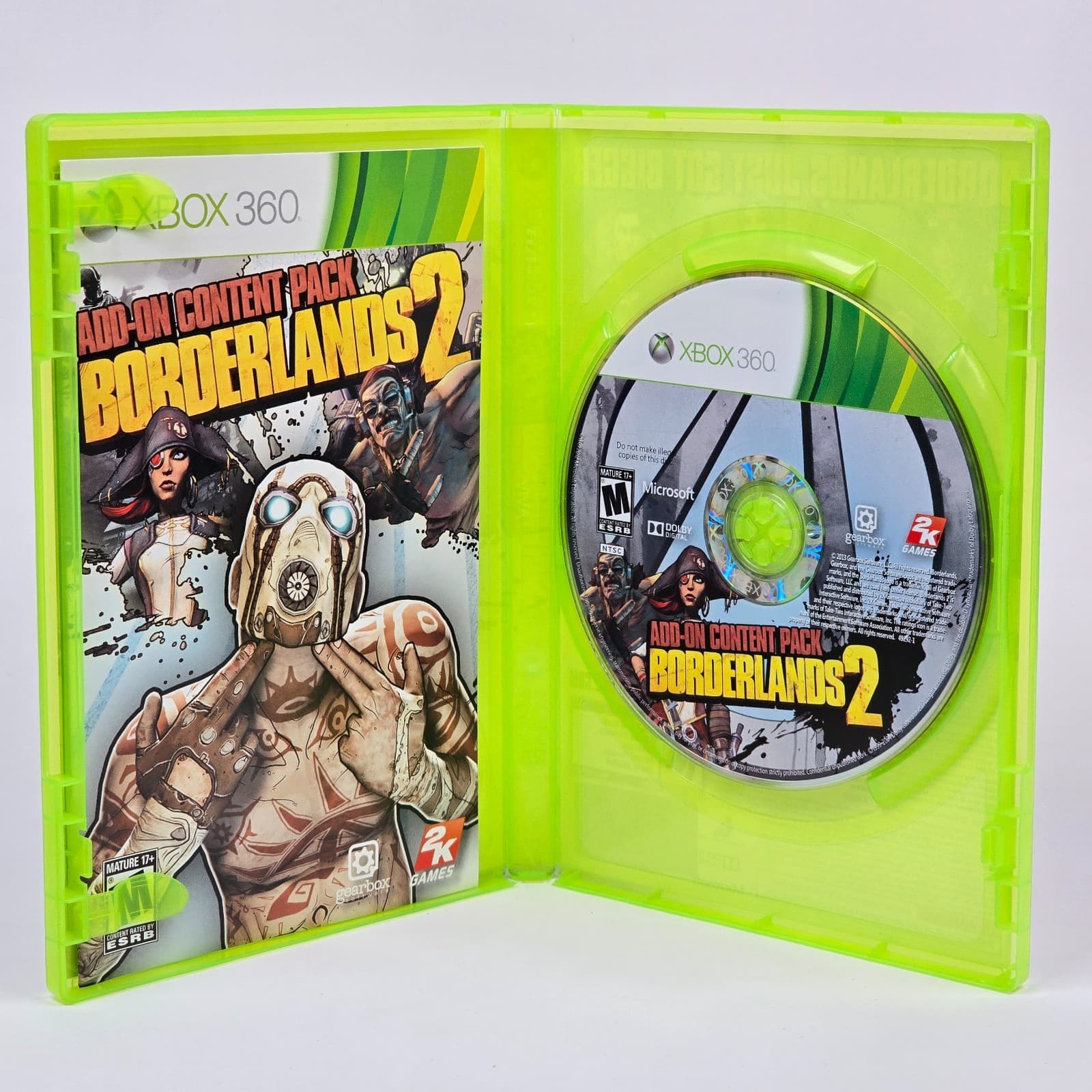 Borderlands 2: Add-On Content Pack (Xbox 360) CIB COMPLETE - Thumbnail 2