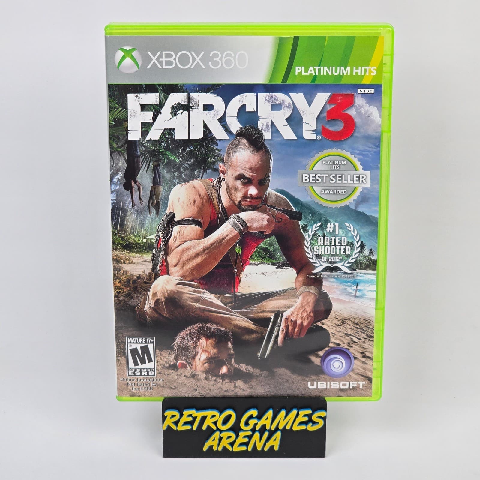 Far Cry 3 (Xbox 360) Platinum Hits CIB COMPLETE