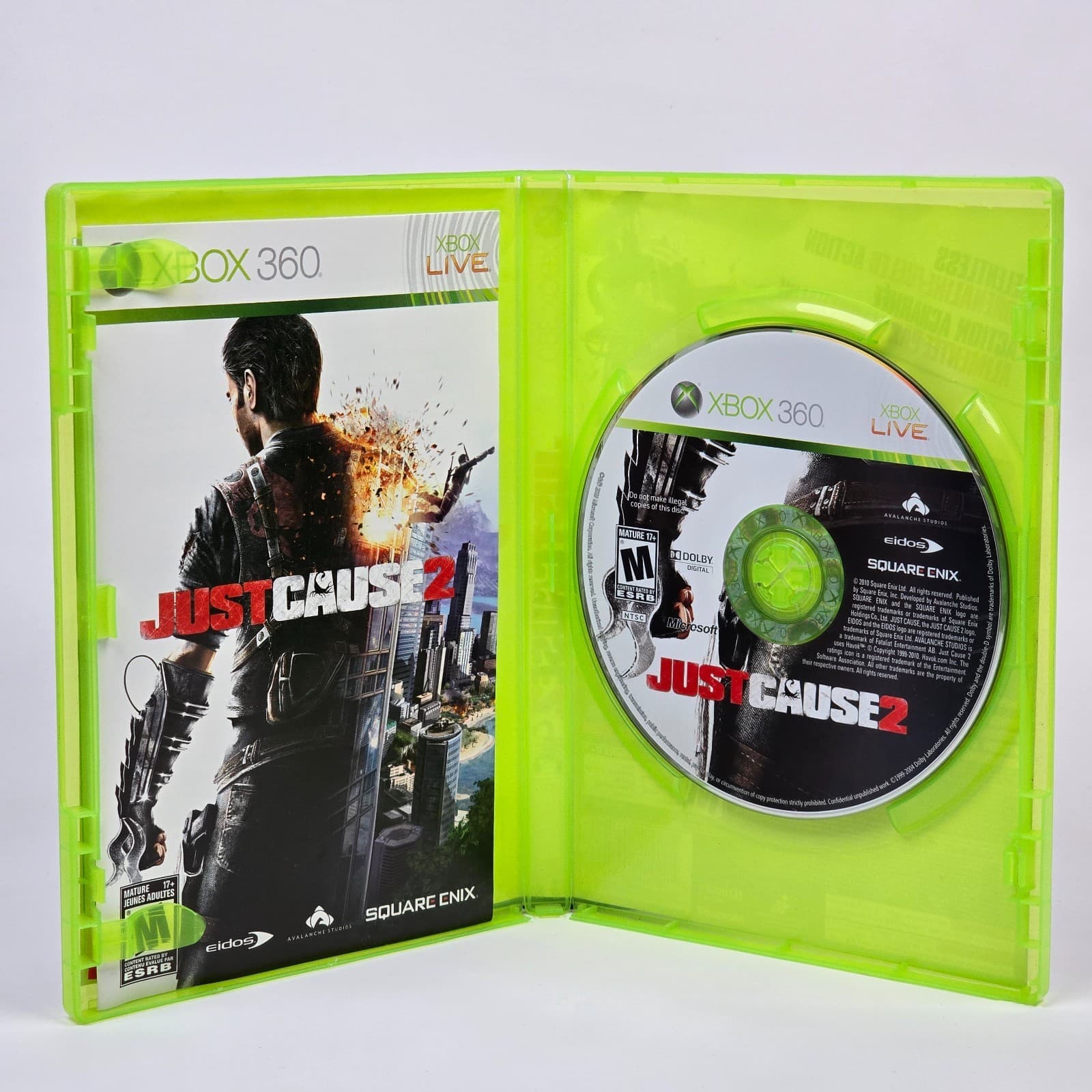 Just Cause 2 (Xbox 360) CIB COMPLETE - Thumbnail 2