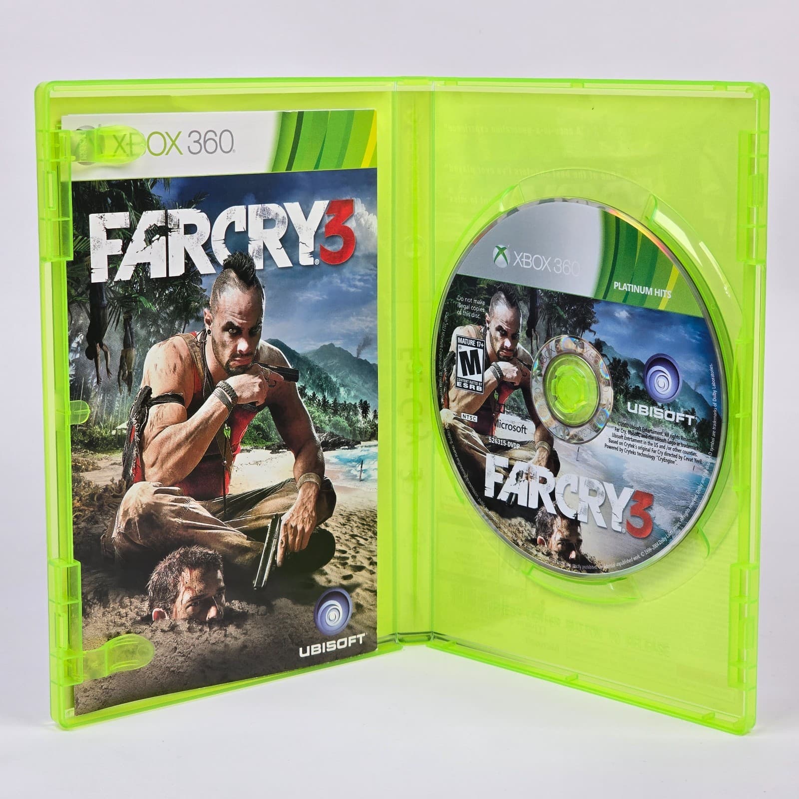 Far Cry 3 (Xbox 360) Platinum Hits CIB COMPLETE - Thumbnail 2