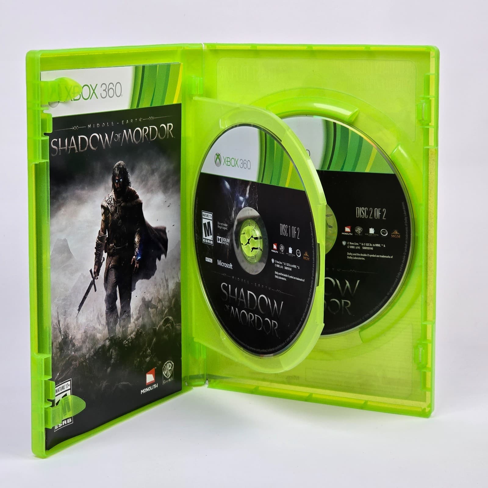 Middle Earth: Shadow of Mordor (Xbox 360) CIB COMPLETE - Thumbnail 2